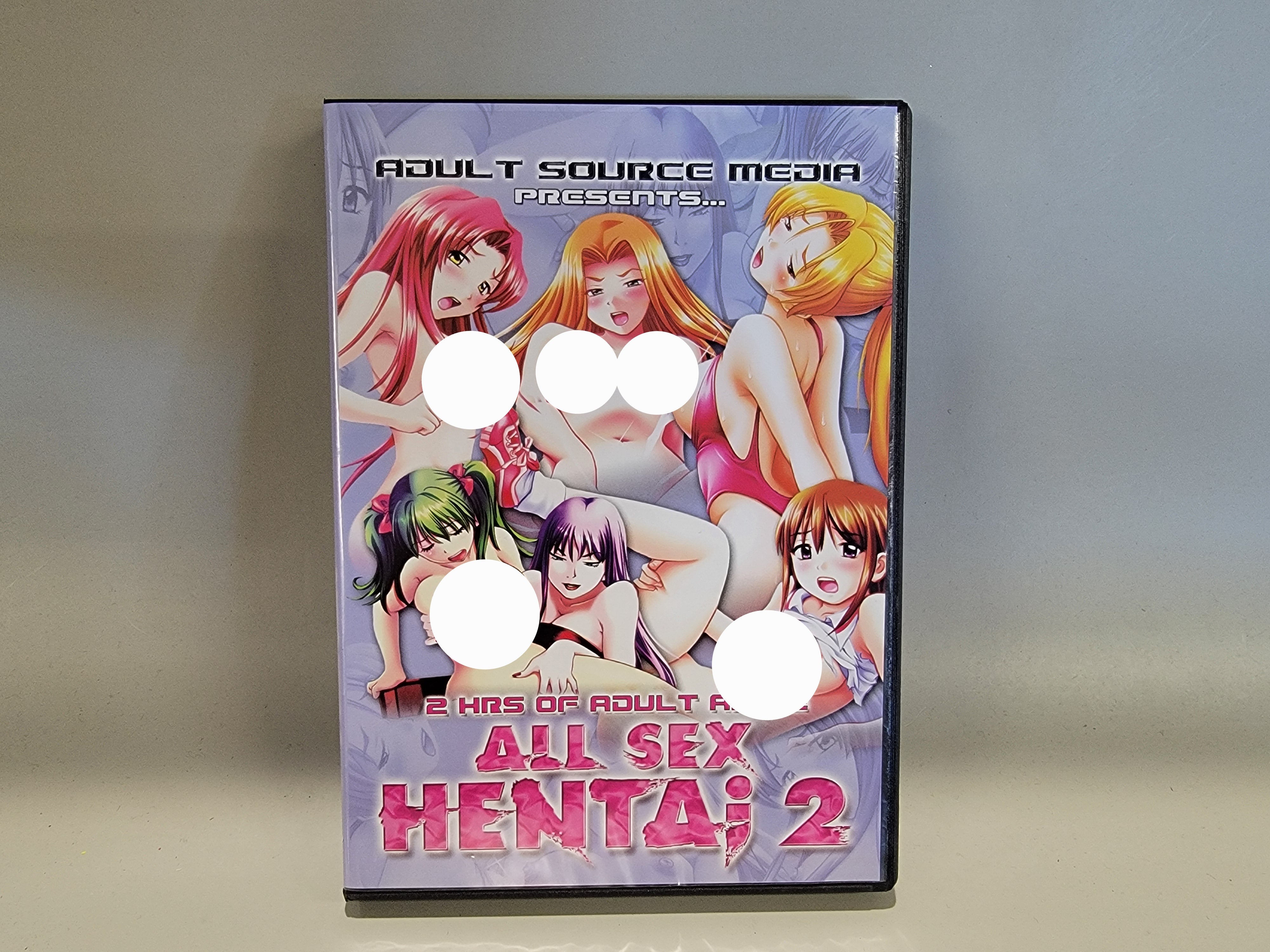 ALL SEX HENTAI 2 DVD USED 