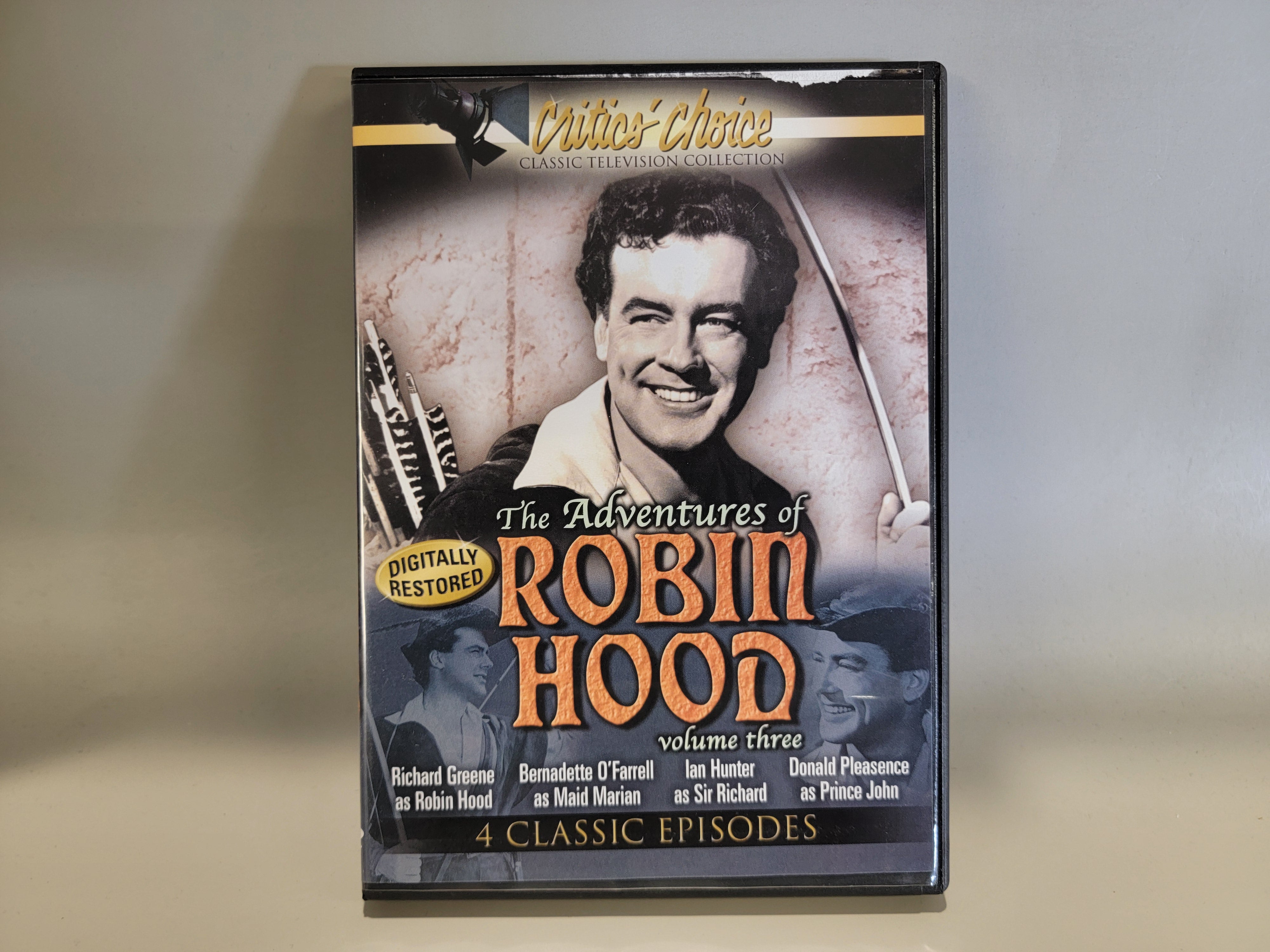 THE ADVENTURES OF ROBIN HOOD VOLUME THREE DVD [USED] 