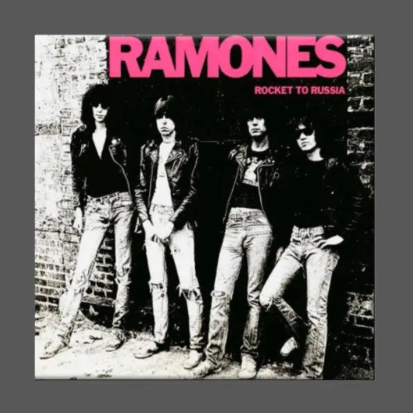 RAMONES - ROCKET TO RUSSIA MAGNET