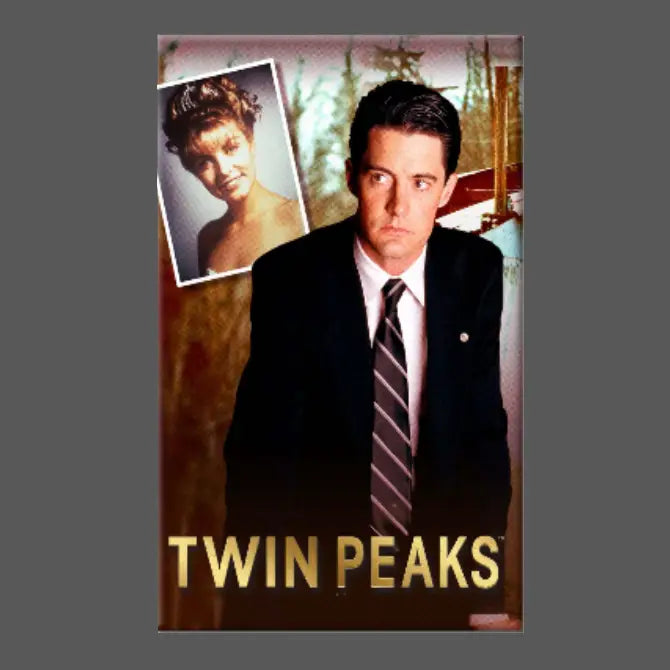 TWIN PEAKS DALE AND LAURA POSTER MAGNET