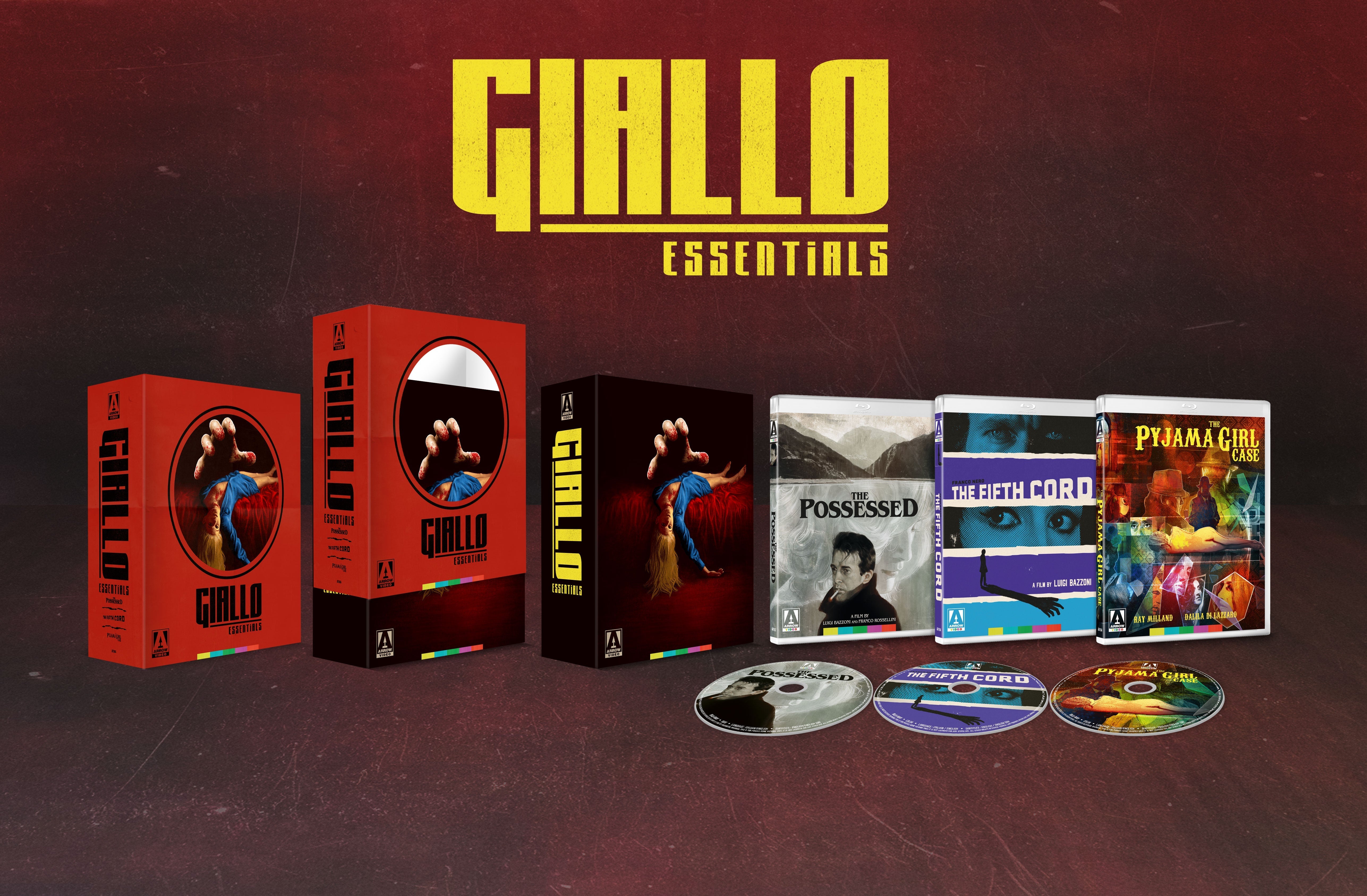 Giallo Essentials (Red Edition) Blu-Ray Blu-Ray