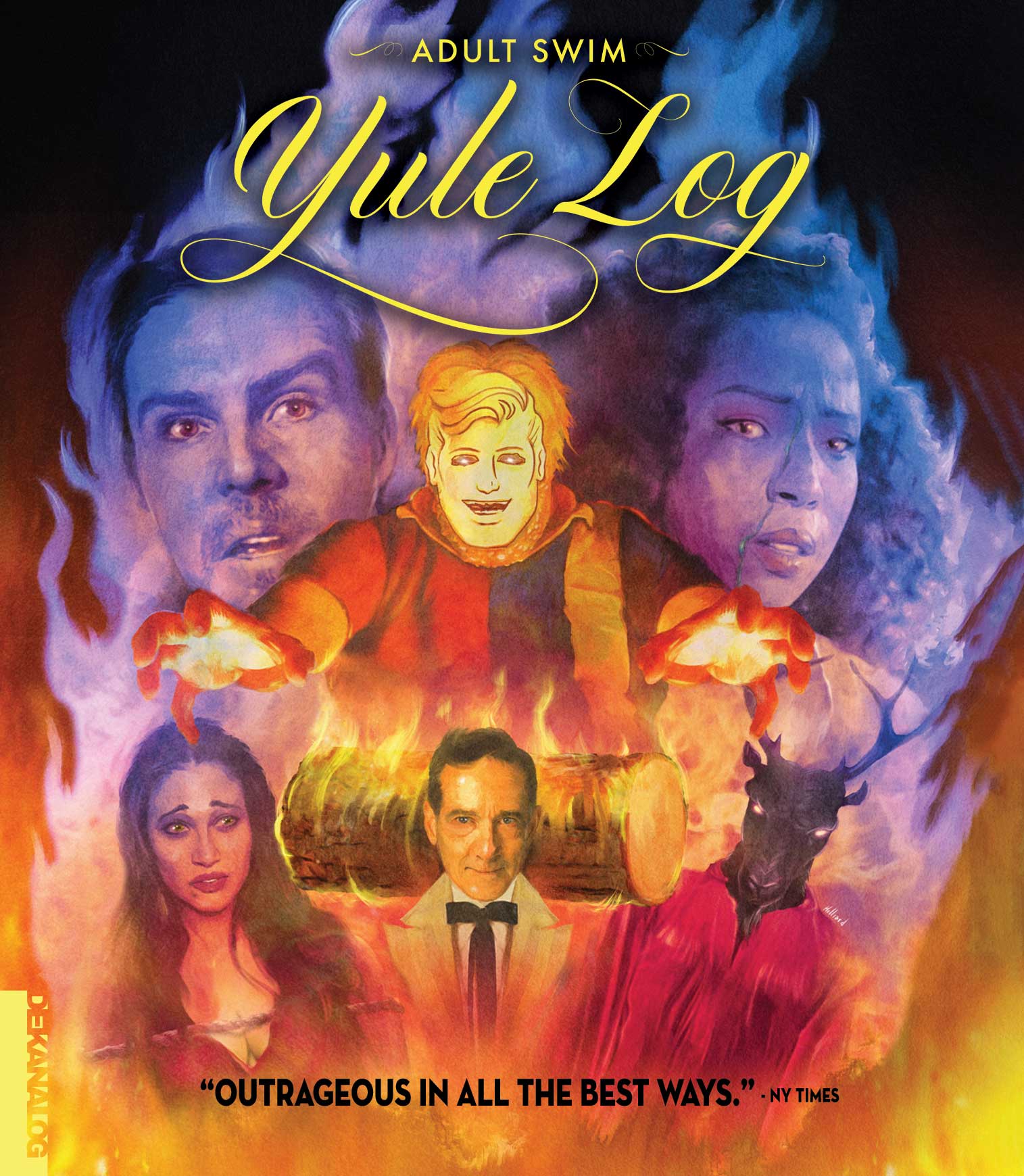 ADULT SWIM YULE LOG BLU-RAY