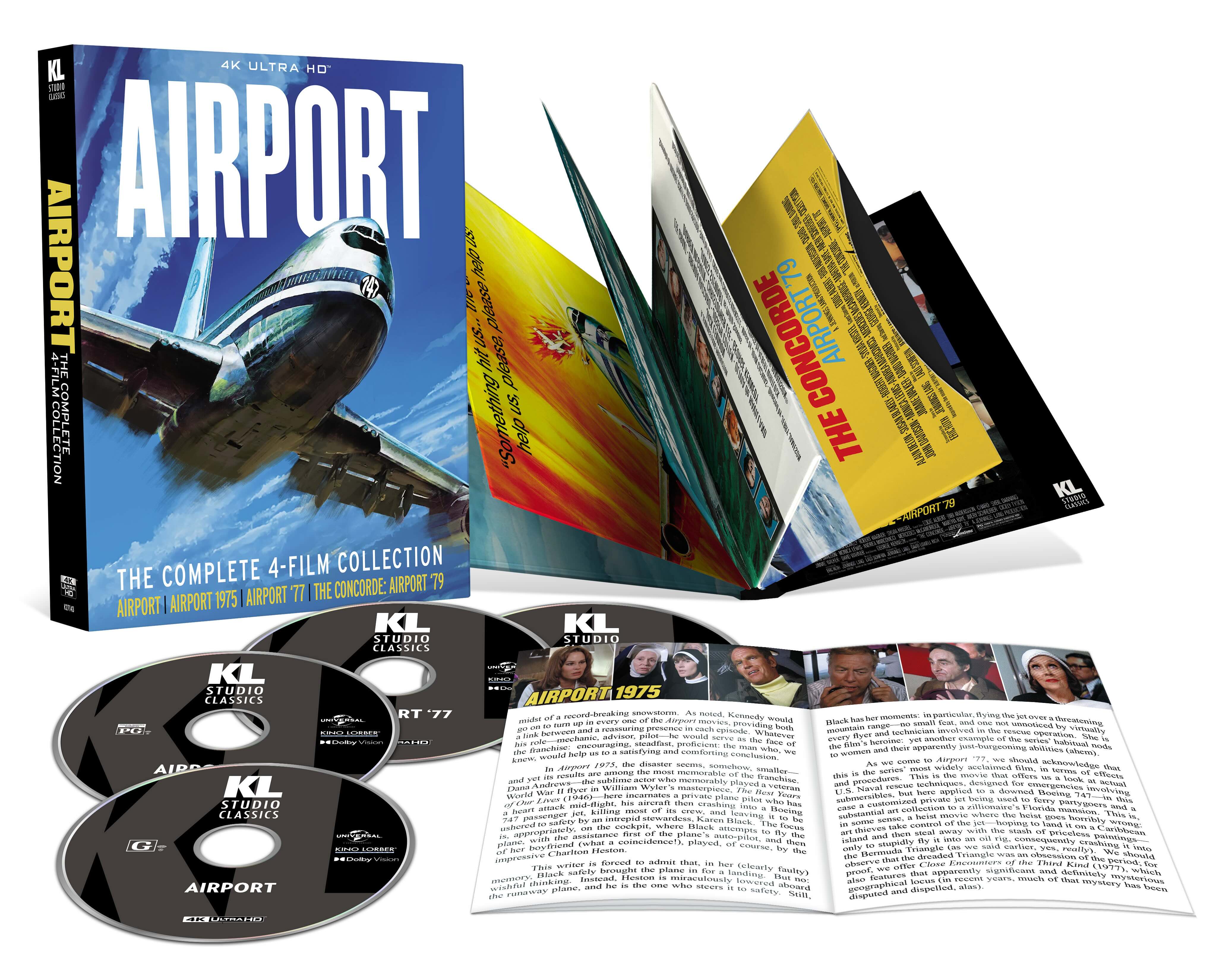 AIRPORT: THE COMPLETE 4-FILM COLLECTION 4K UHD