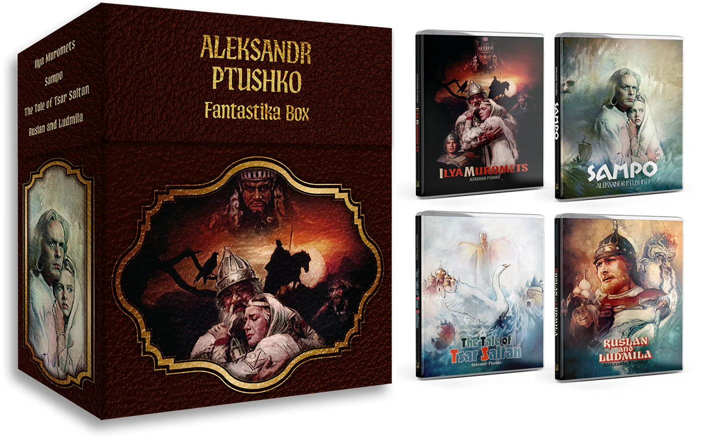 ALEKSANDR PTUSHKO FANTASTIKA BOX SET (LIMITED EDITION) BLU-RAY