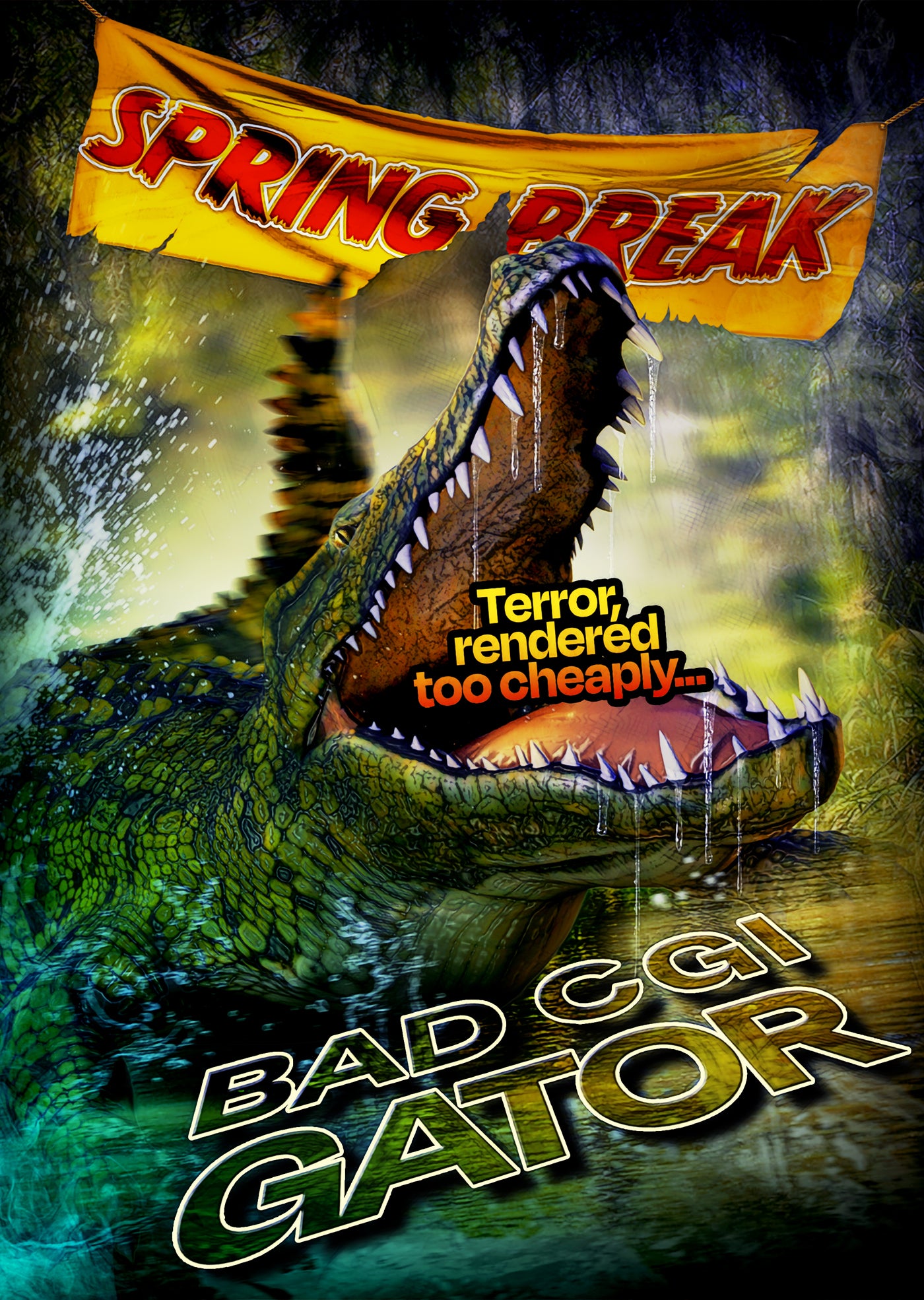 BAD CGI GATOR DVD