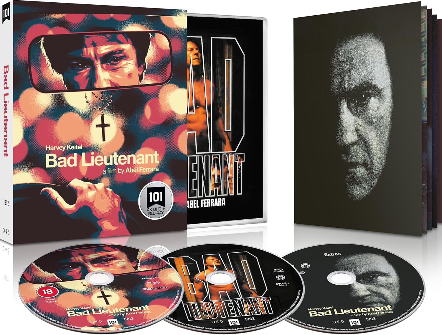 BAD LIEUTENNT (REGION FREE/B IMPORT - LIMITED EDITION) 4K UHD/BLU-RAY