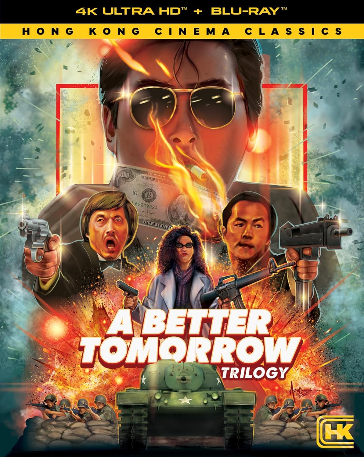 A BETTER TOMORROW TRILOGY 4K UHD/BLU-RAY