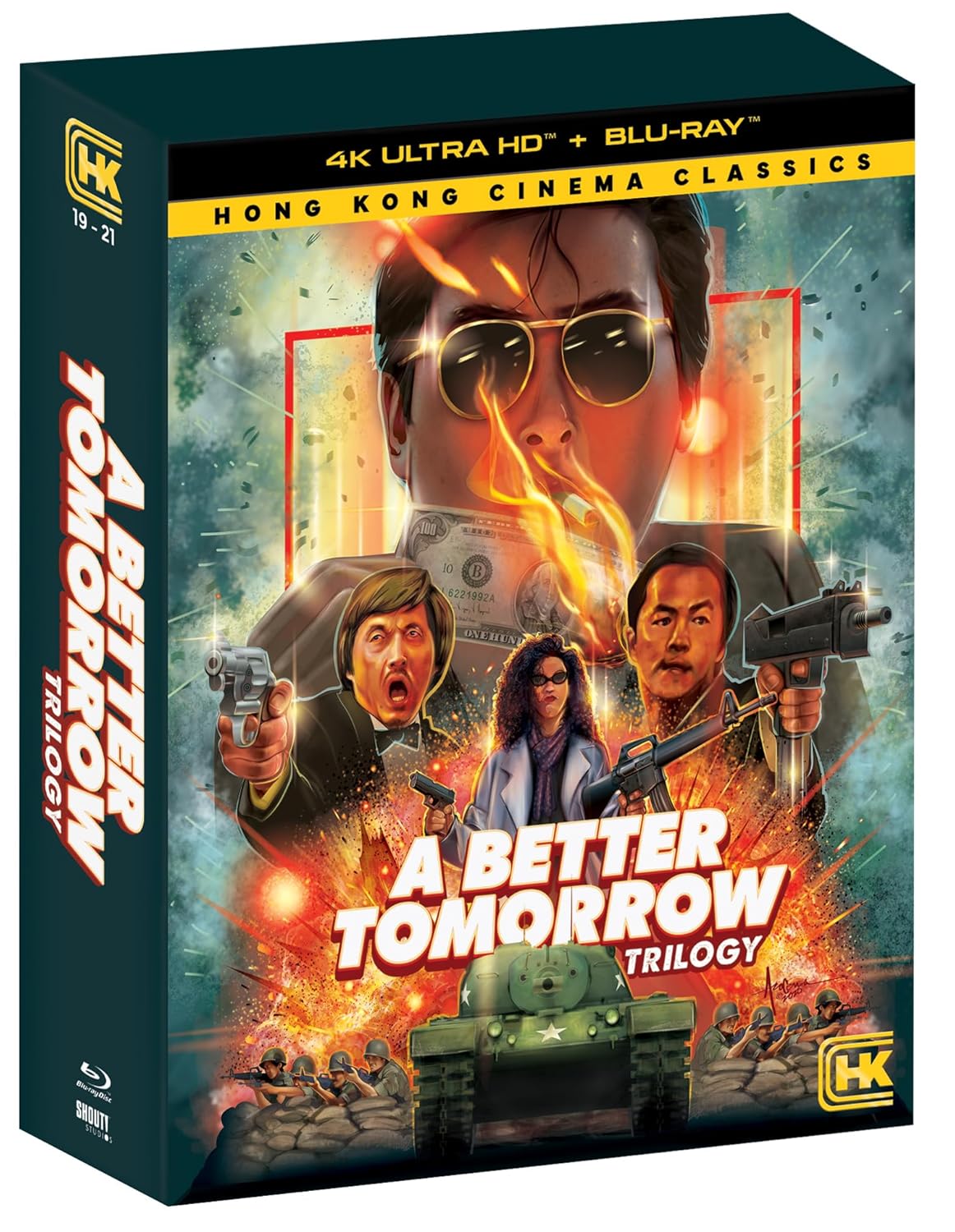 A BETTER TOMORROW TRILOGY 4K UHD/BLU-RAY