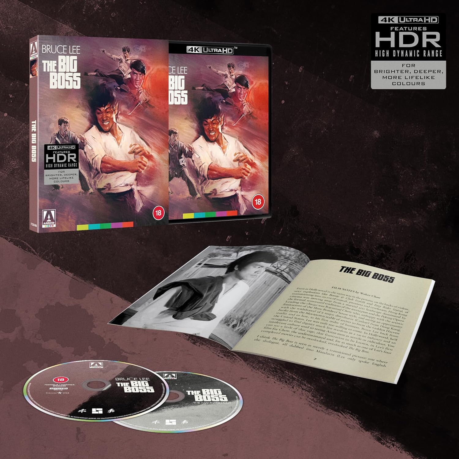 THE BIG BOSS (REGION FREE IMPORT - LIMITED EDITION) 4K UHD