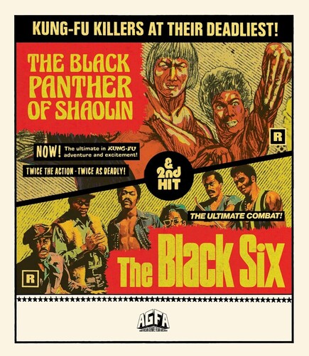 THE BLACK PANTHER OF SHAOLIN / THE BLACK SIX BLU-RAY