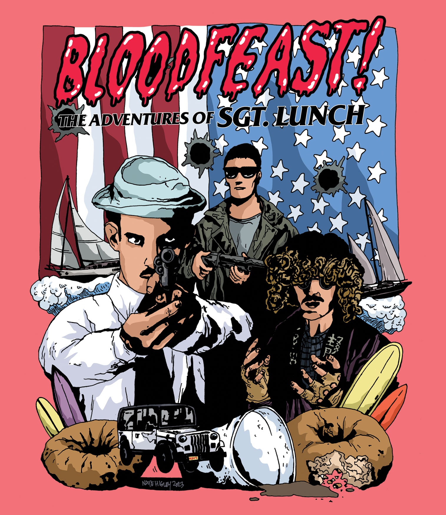 BLOODFEAST: THE ADVENTURES OF SGT LUNCH BLU-RAY