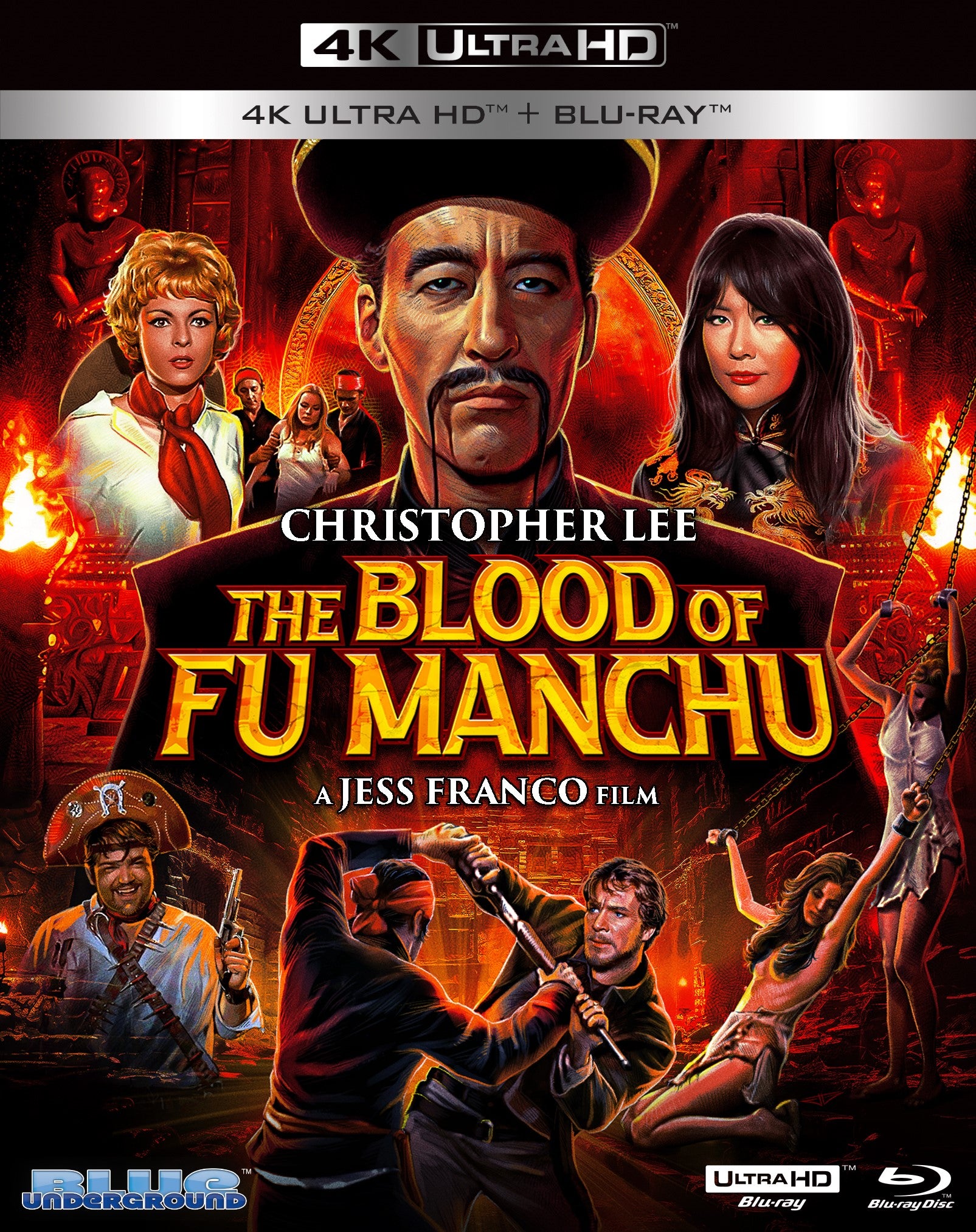THE BLOOD OF FU MANCHU 4K UHD/BLU-RAY