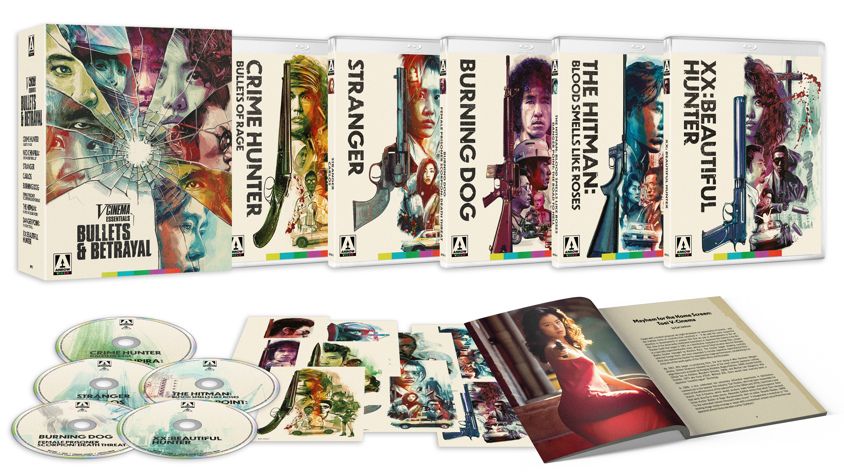 V-CINEMA ESSENTIALS: BULLETS AND BETRAYAL (LIMITED EDITION) BLU-RAY