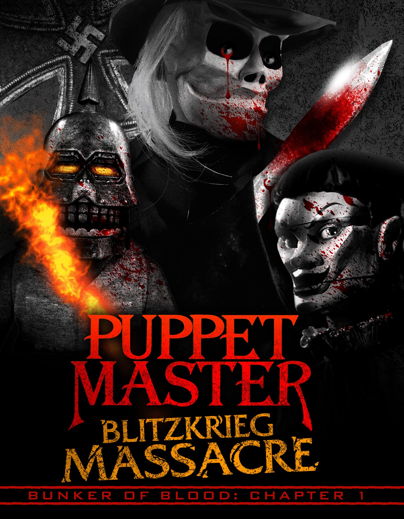 BUNKER OF BLOOD 1: PUPPET MASTER BLITZKRIEG MASSACRE DVD