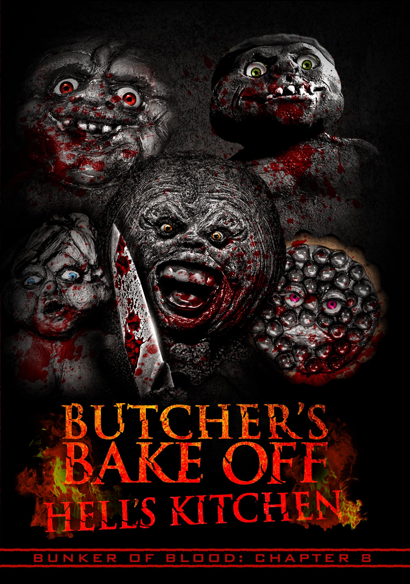 BUNKER OF BLOOD 8: BUTCHERS BAKE OFF HELL'S KITCHEN DVD