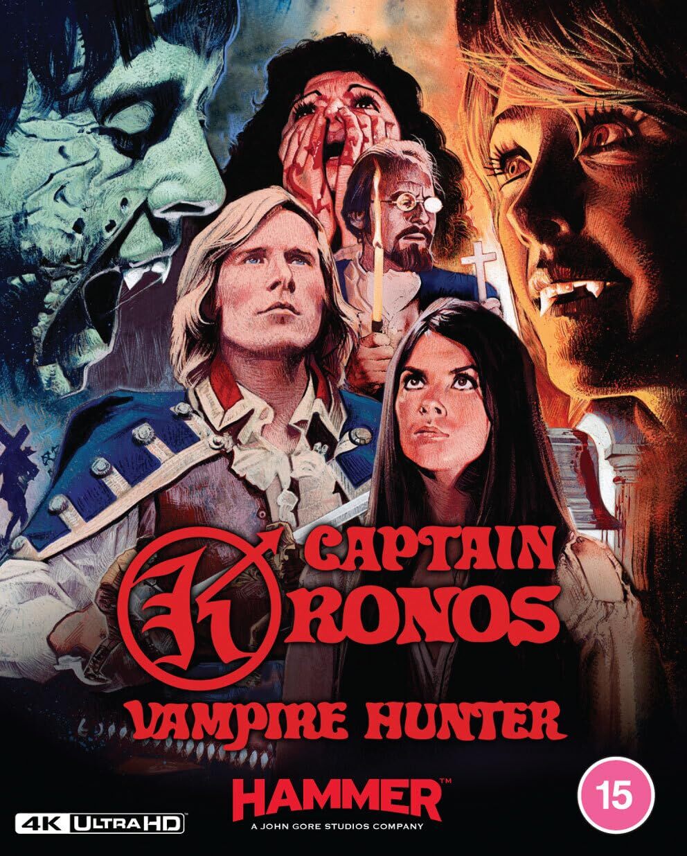 CAPTAIN KRONOS: VAMPIRE HUNTER (REGION FREE IMPORT) 4K UHD