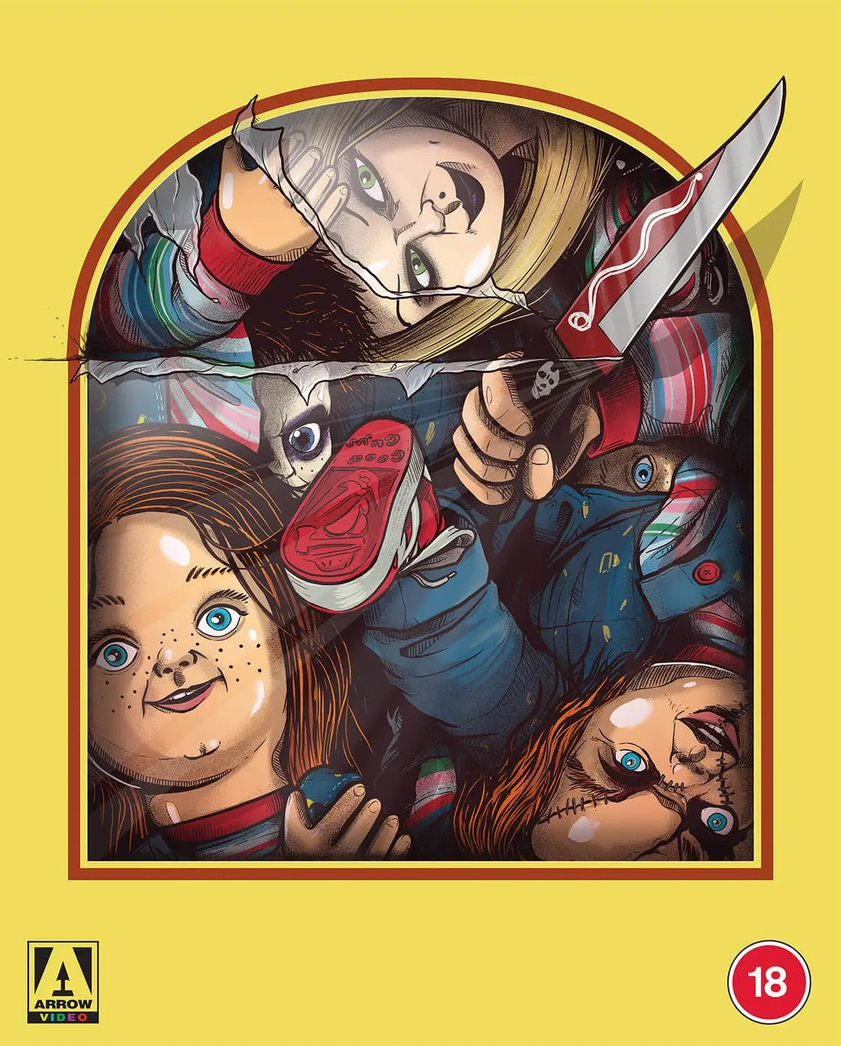 THE CHUCKY COLLECTION (REGION FREE IMPORT - LIMITED EDITION) 4K UHD/BLU-RAY