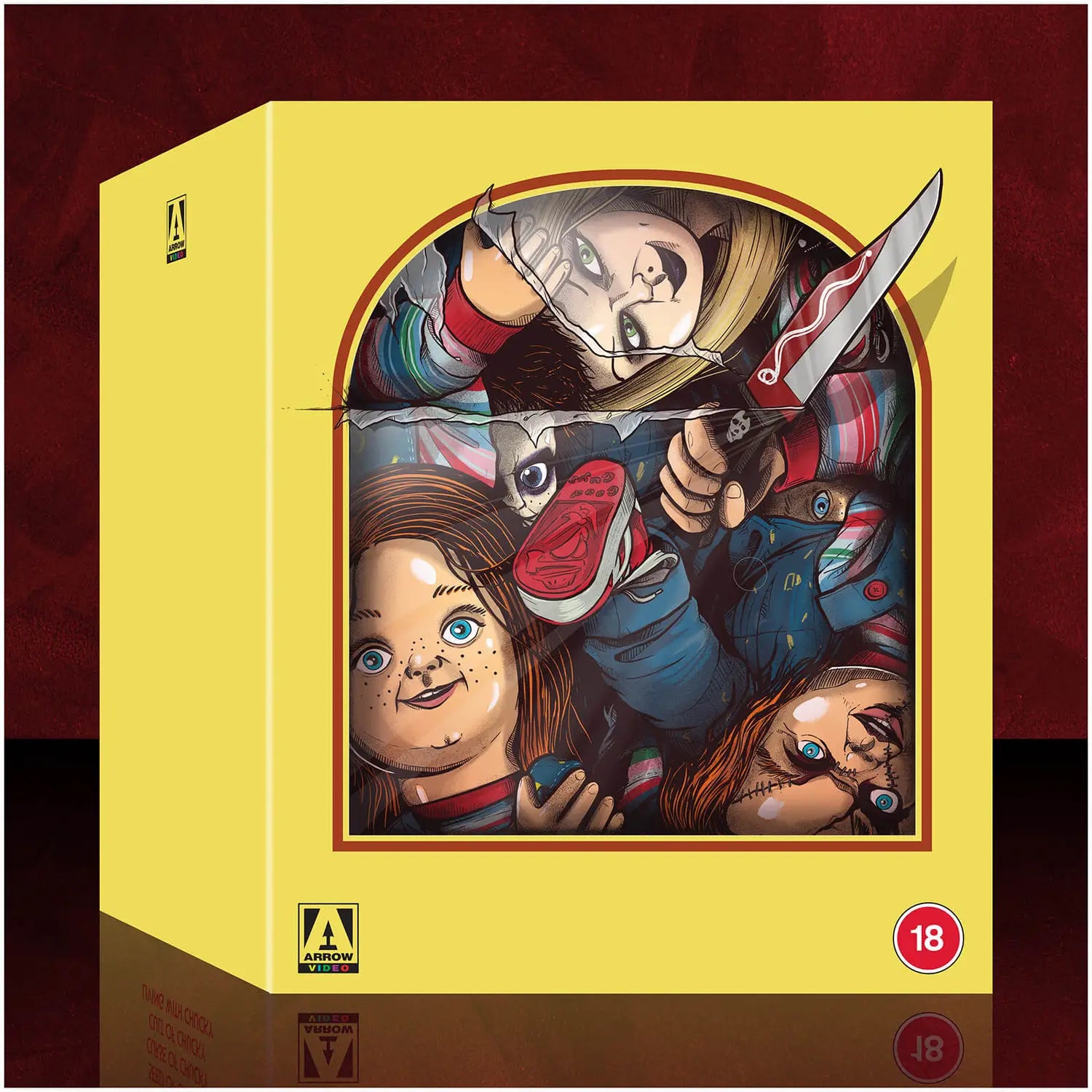 THE CHUCKY COLLECTION (REGION FREE IMPORT - LIMITED EDITION) 4K UHD/BLU-RAY