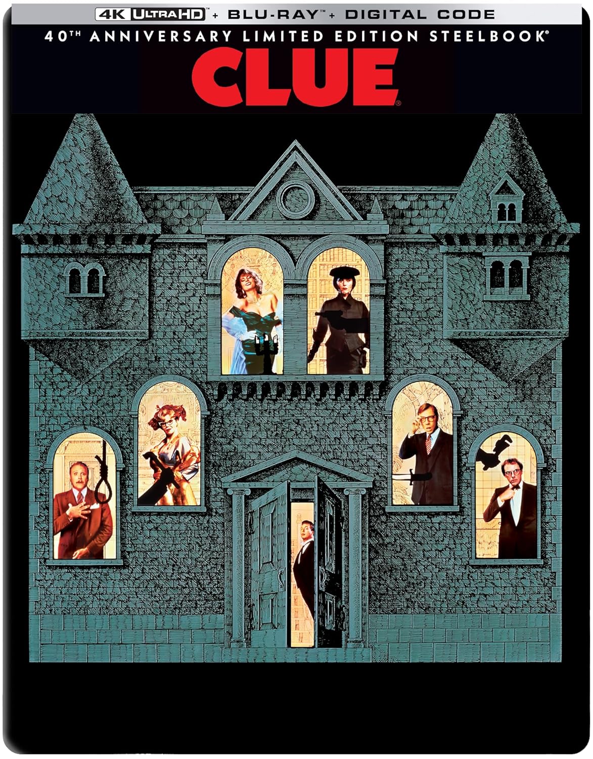 CLUE (LIMITED EDITION) 4K UHD/BLU-RAY STEELBOOK
