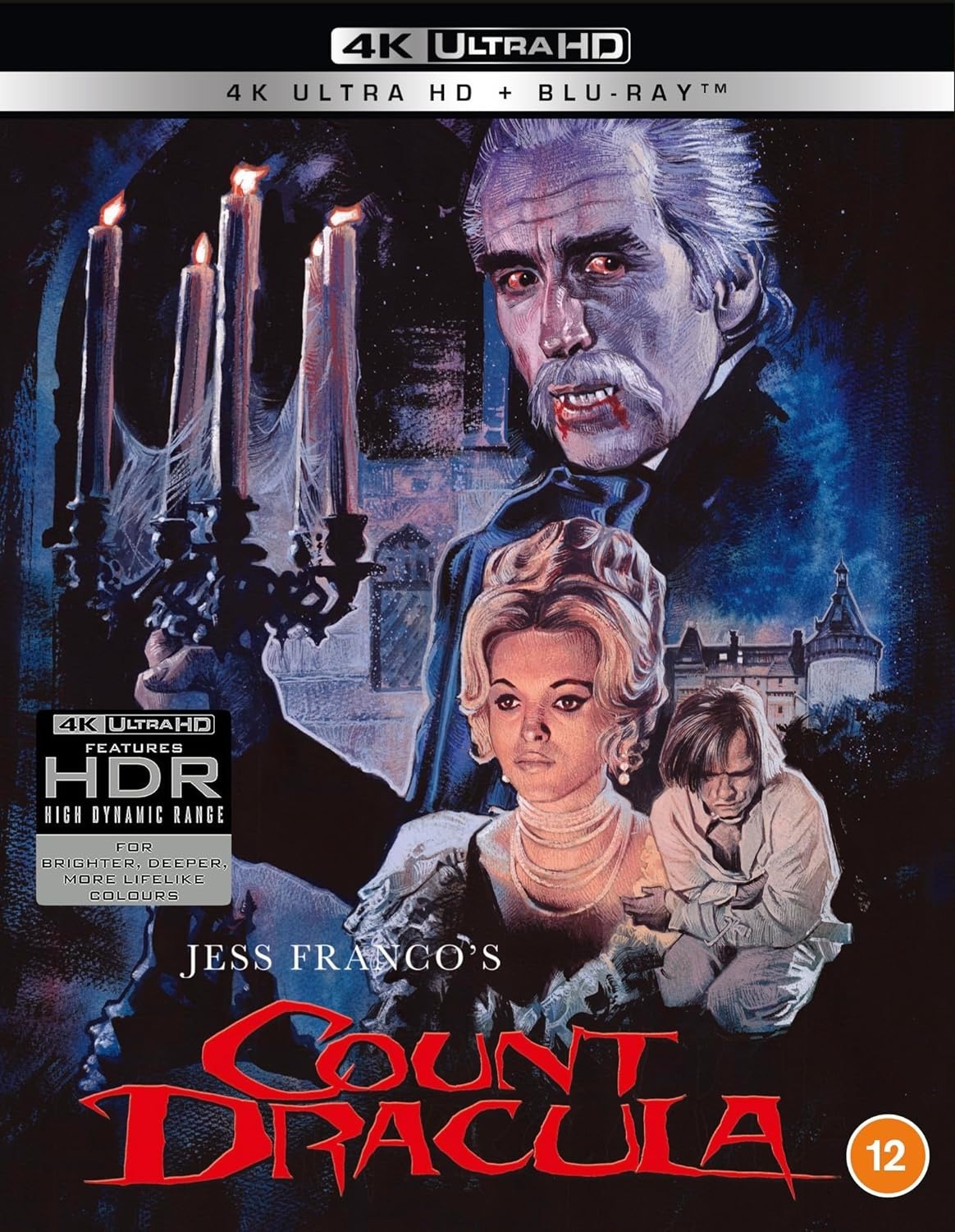 COUNT DRACULA (REGION FREE IMPORT) 4K UHD/BLU-RAY