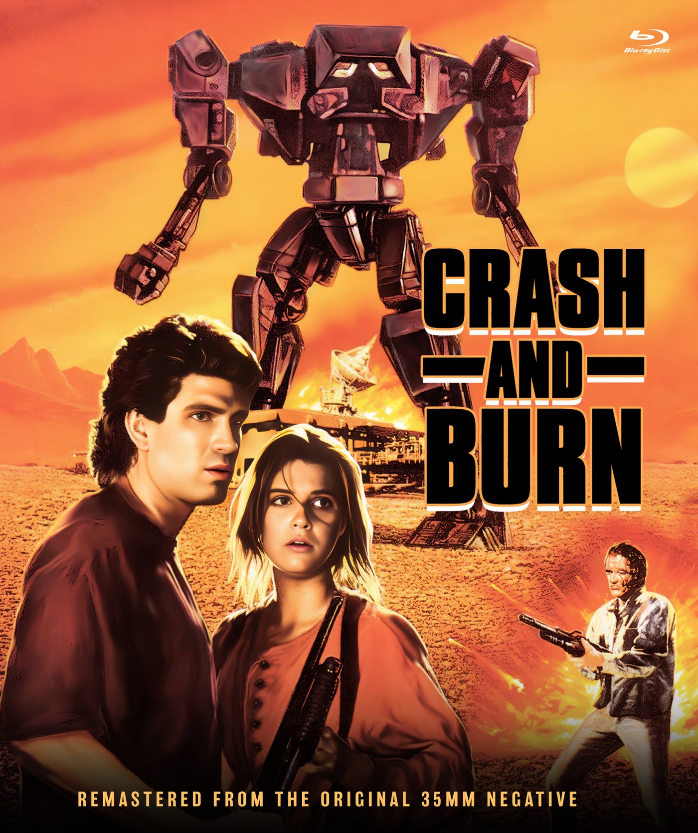 CRASH AND BURN BLU-RAY