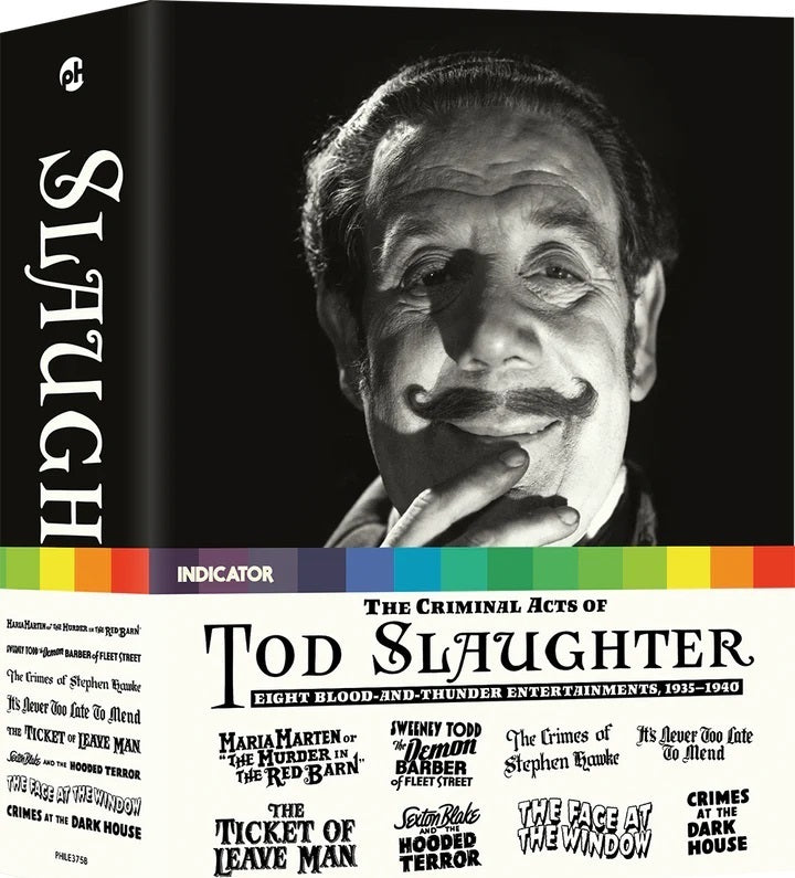THE CRIMINAL ACTS OF TOD SLAUGHTER: EIGHT BLOOD-AND-THUNDER ENTERTAINMENTS (LIMITED EDITION) BLU-RAY