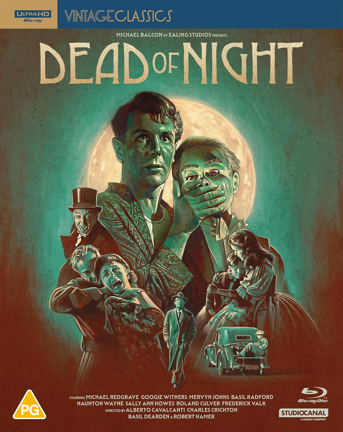 DEAD OF NIGHT (REGION FREE/B IMPORT - LIMITED EDITION) 4K UHD/BLU-RAY