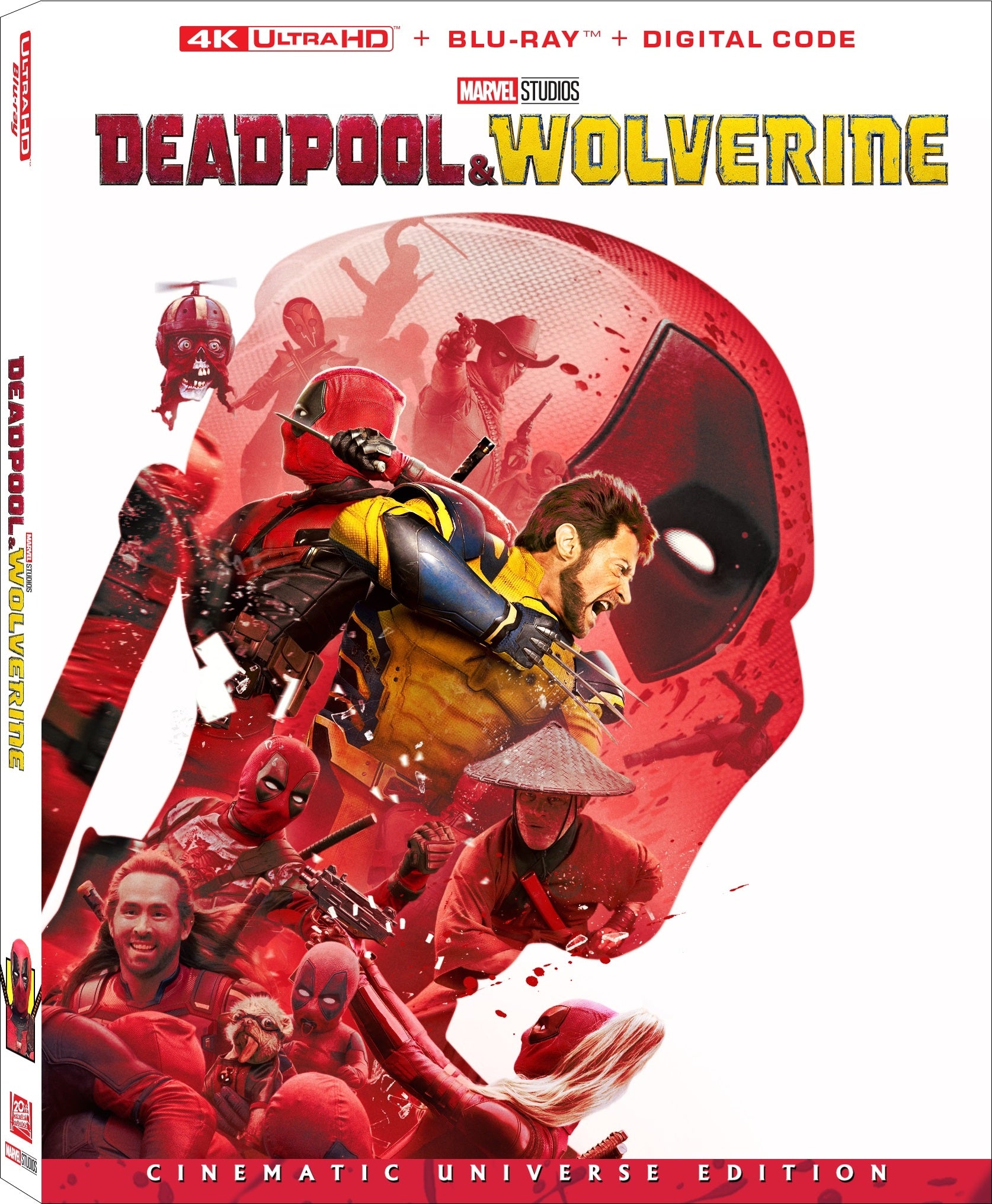 DEADPOOL AND WOLVERINE 4K UHD/BLU-RAY