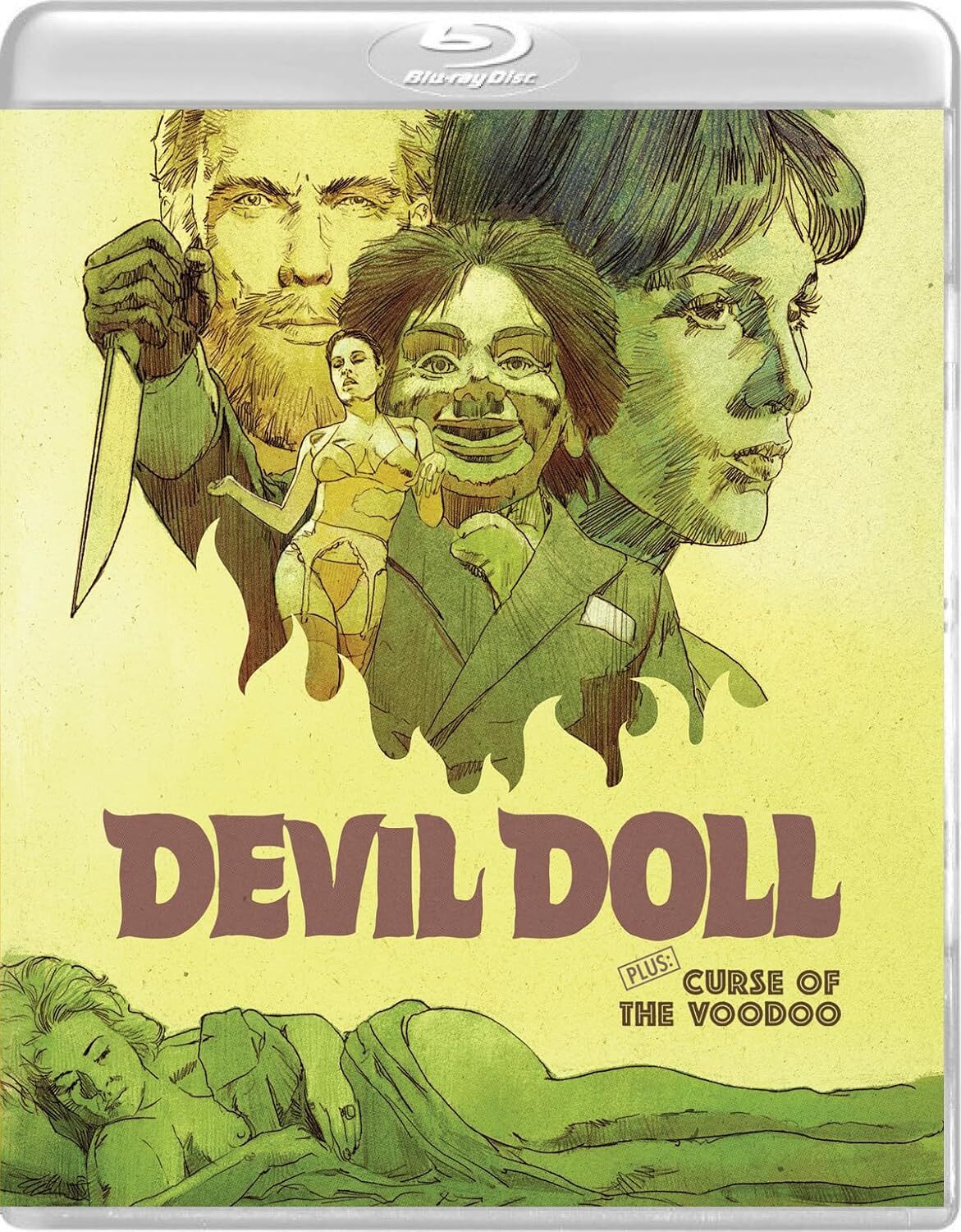 DEVIL DOLL / CURSE OF THE VOODOO BLU-RAY