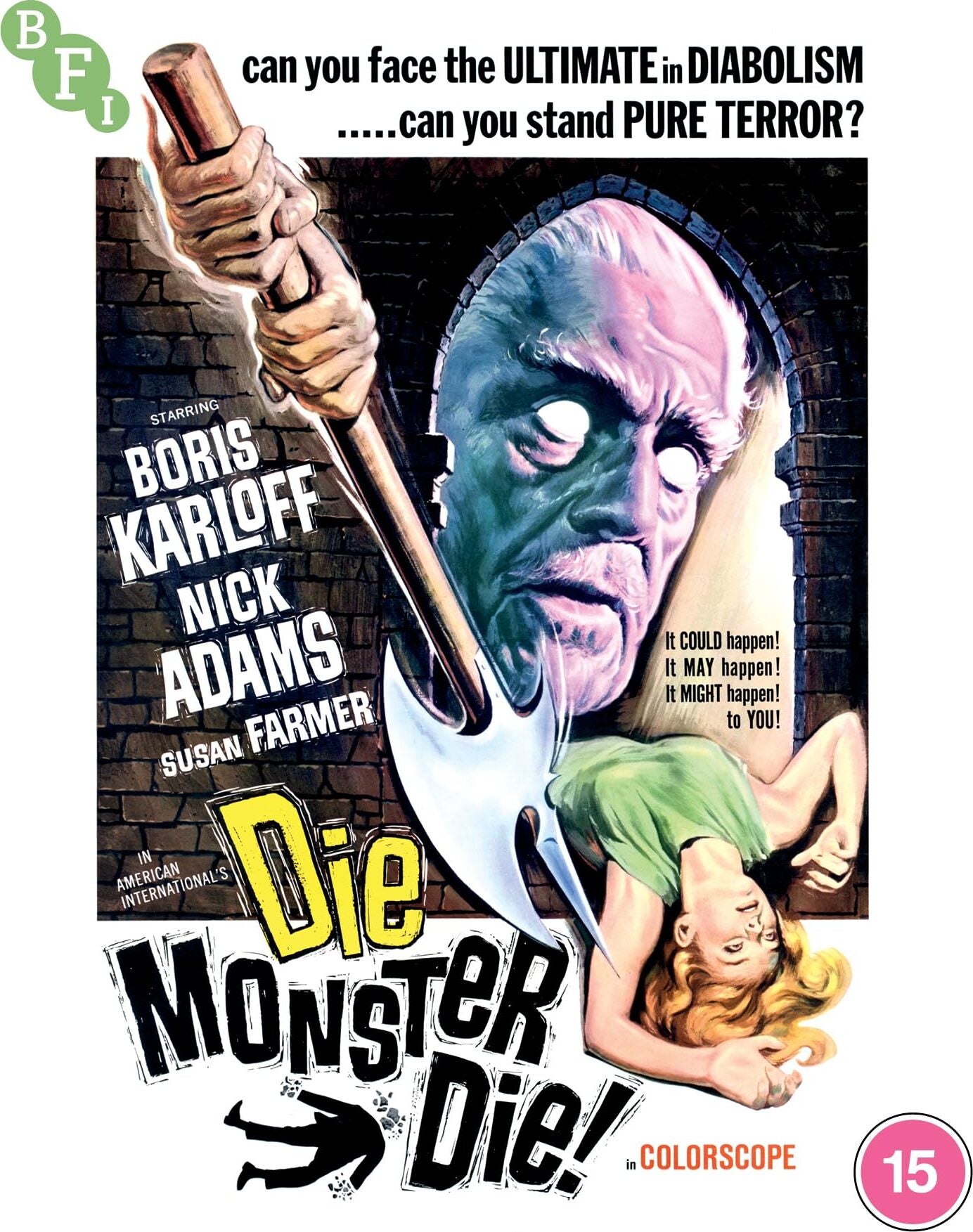 DIE, MONSTER, DIE! (REGION B IMPORT) BLU-RAY [PRE-ORDER]