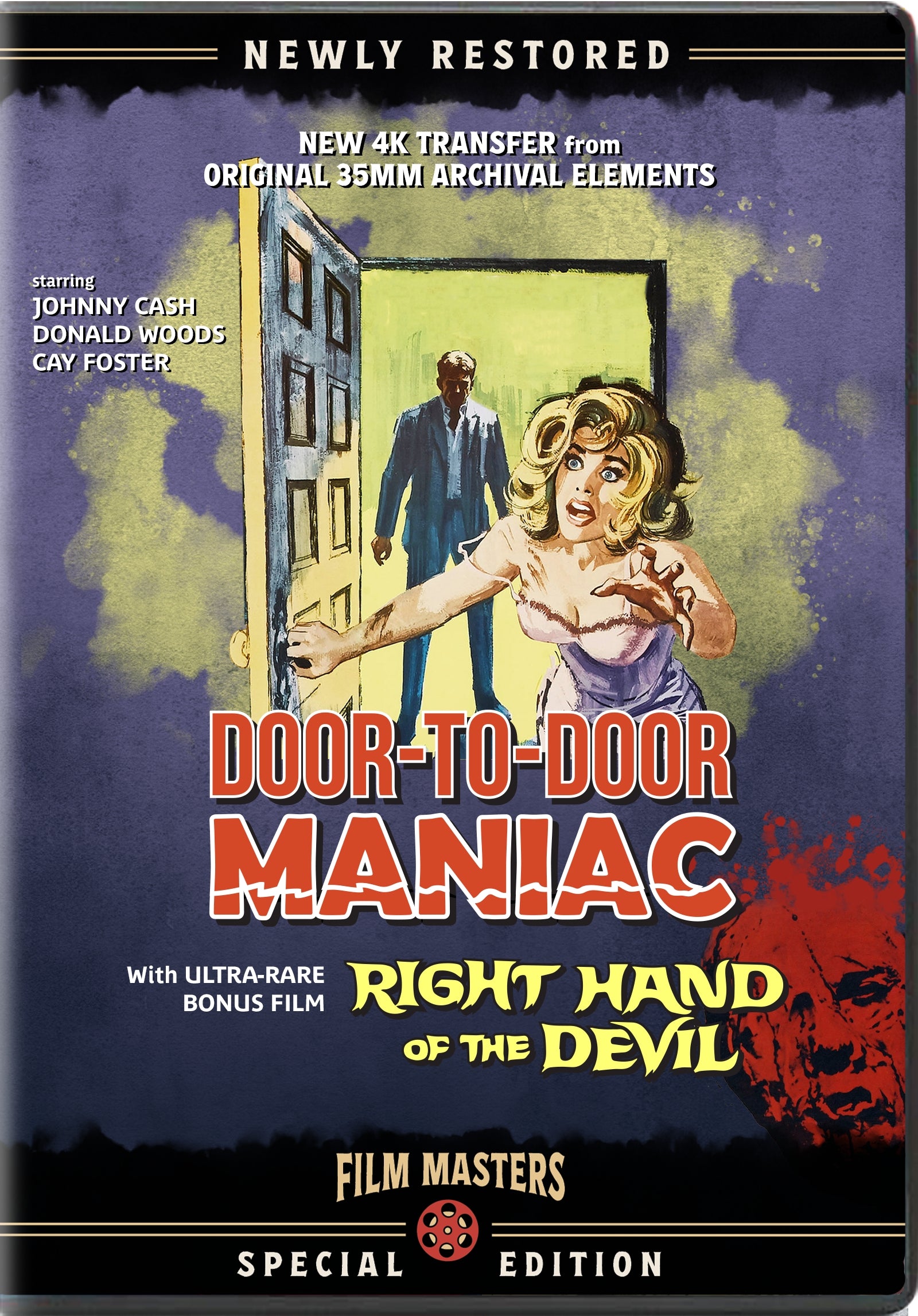 DOOR-TO-DOOR MANIAC / RIGHT HAND OF THE DEVIL DVD [PRE-ORDER]