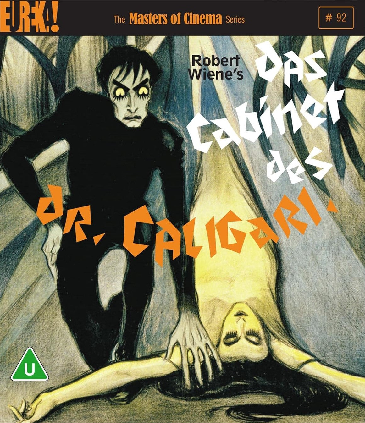 THE CABINET OF DR CALIGARI (REGION FREE IMPORT) 4K UHD