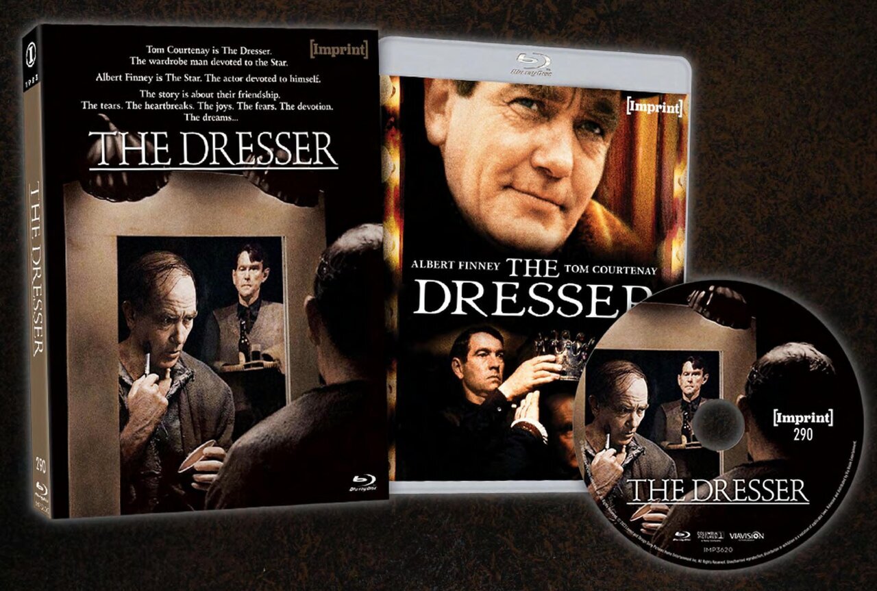THE DRESSER (REGION FREE IMPORT - LIMITED EDITION) BLU-RAY