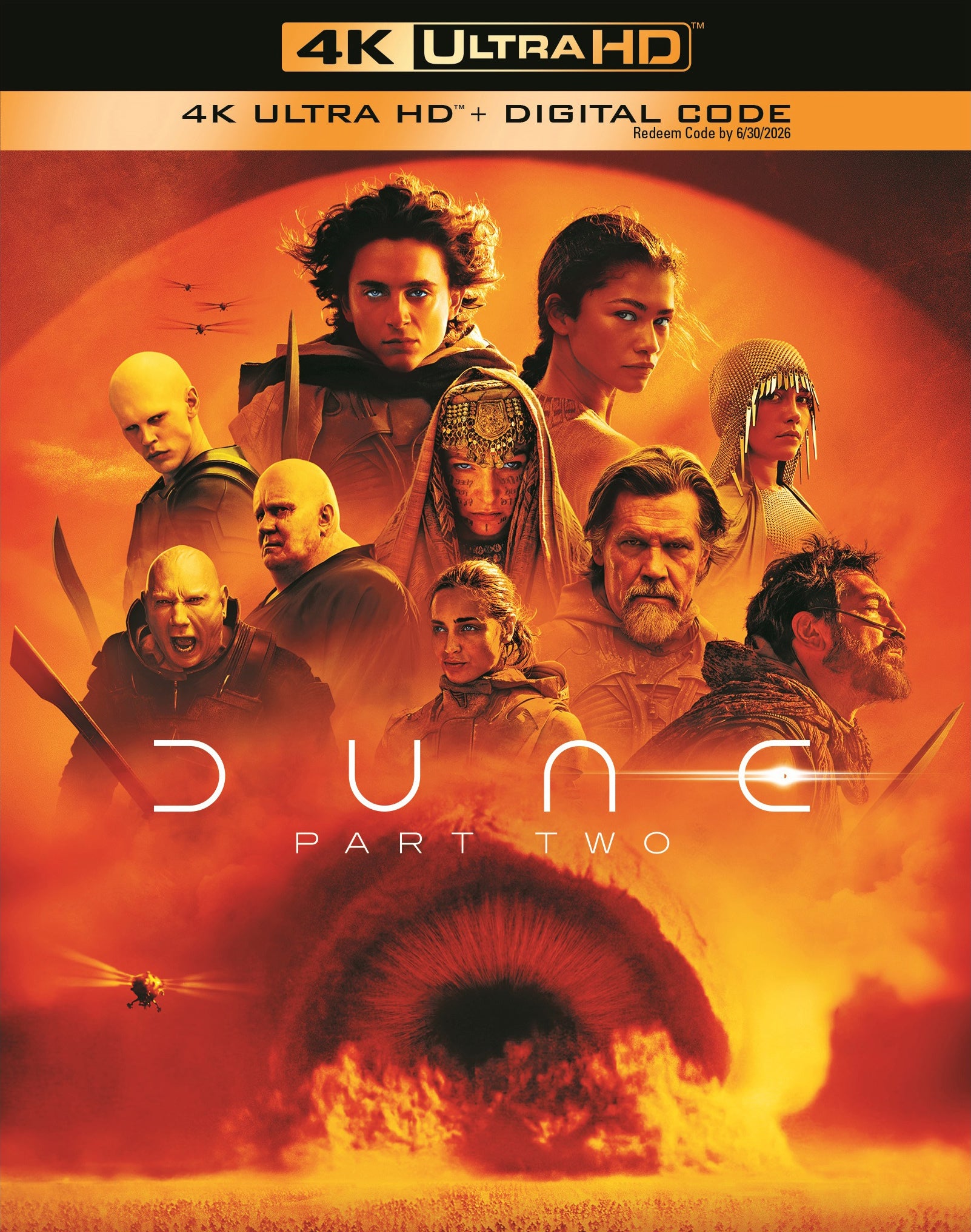 DUNE PART TWO 4K UHD [PRE-ORDER]
