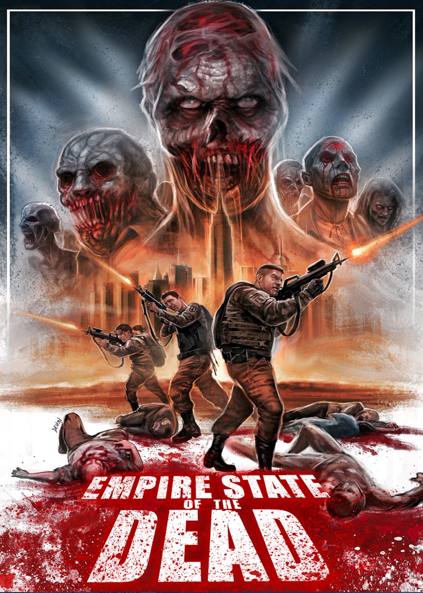 EMPIRE STATE OF THE DEAD BLU-RAY