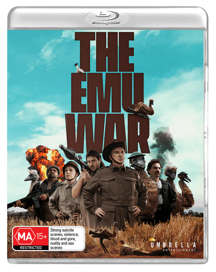 THE EMU WAR (REGION FREE IMPORT) BLU-RAY