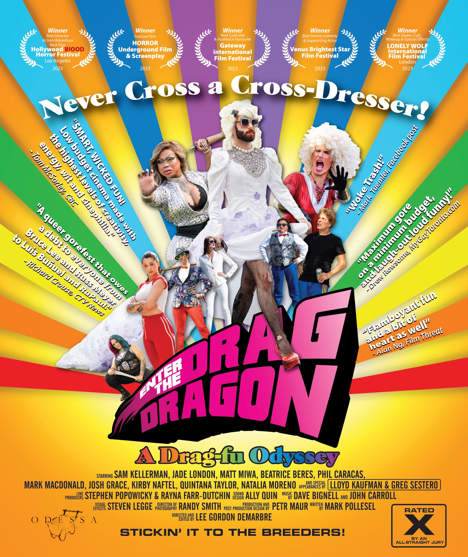ENTER THE DRAG DRAGON BLU-RAY/DVD
