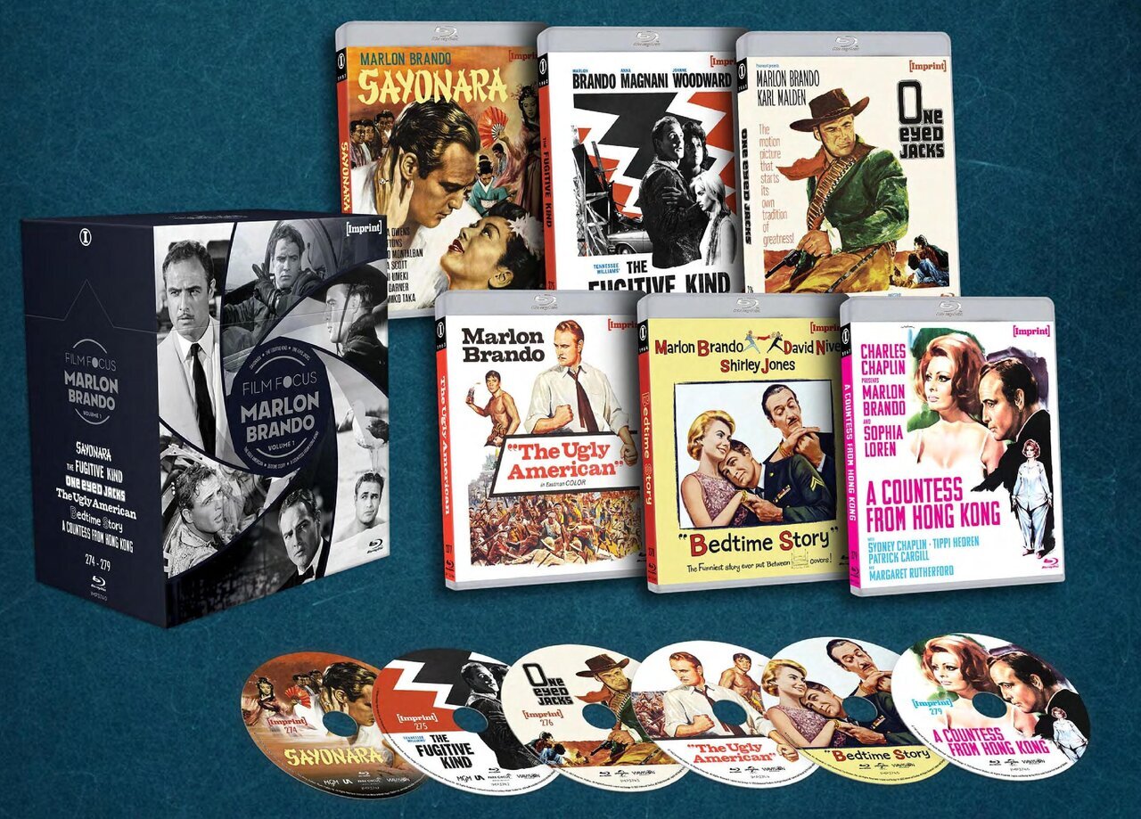 FILM FOCUS: MARLON BRANDO (REGION FREE IMPORT - LIMITED EDITION) BLU-RAY