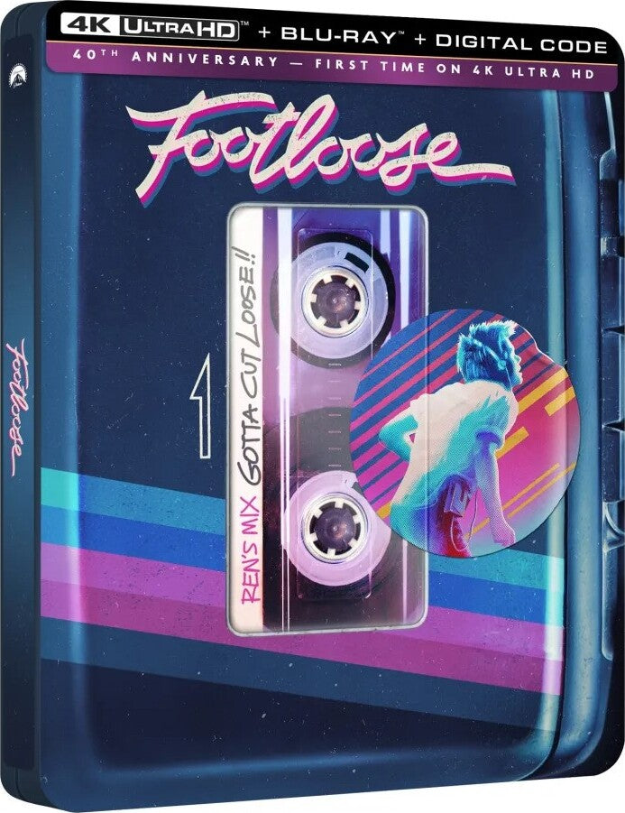 FOOTLOOSE (LIMITED EDITION) 4K UHD/BLU-RAY STEELBOOK