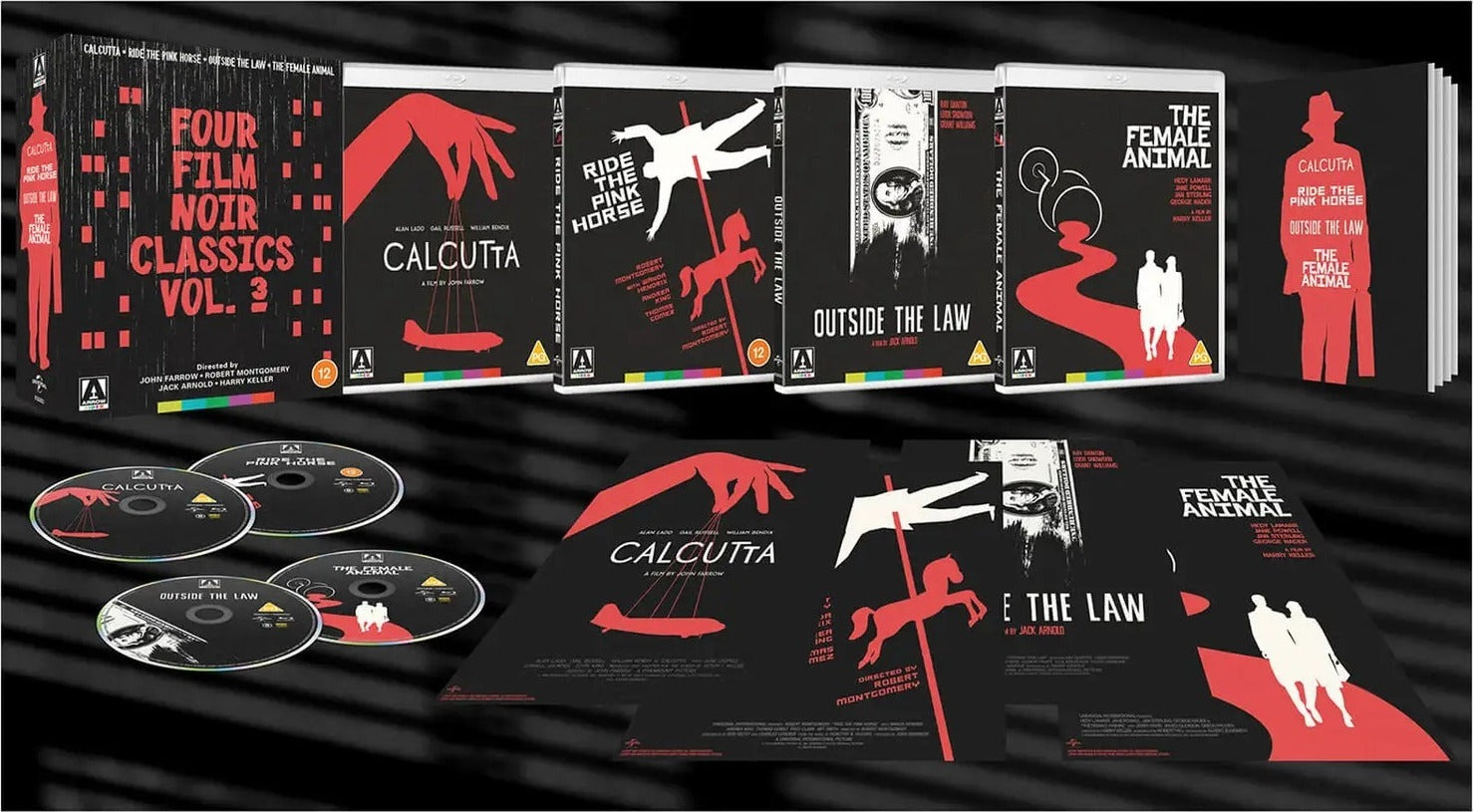 FOUR FILM NOIR CLASSICS VOLUME 3 (REGION B IMPORT - LIMITED EDITION) BLU-RAY