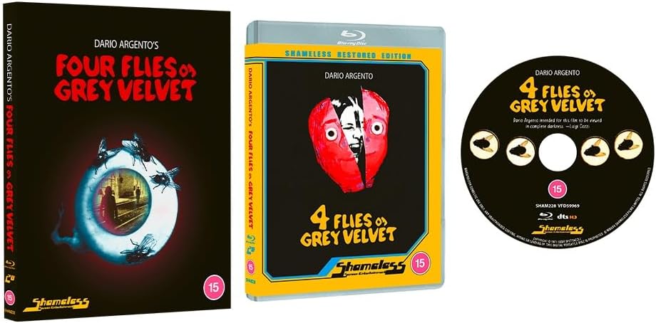 FOUR FLIES ON GREY VELVET (REGION B IMPORT - LIMITED EDITION) BLU-RAY