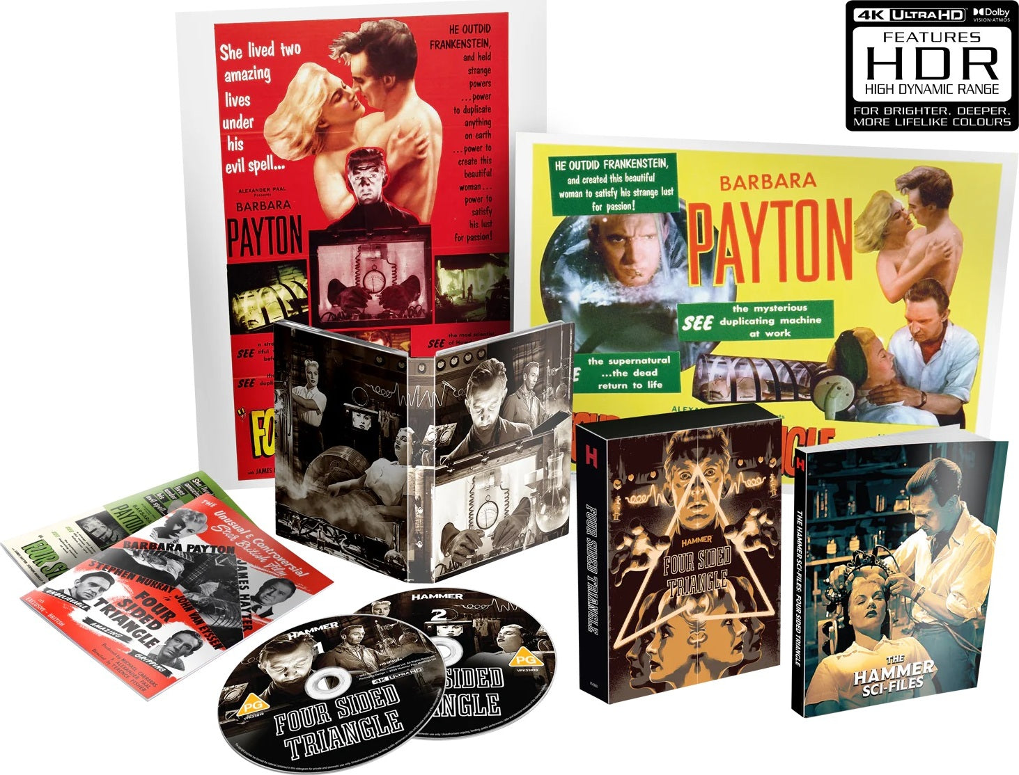 FOUR SIDED TRIANGLE (REGION FREE/B IMPORT) 4K UHD/BLU-RAY