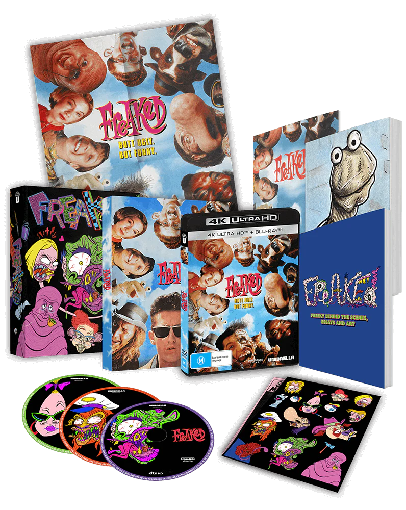 FREAKED (REGION FREE IMPORT - LIMITED EDITION) 4K UHD/BLU-RAY