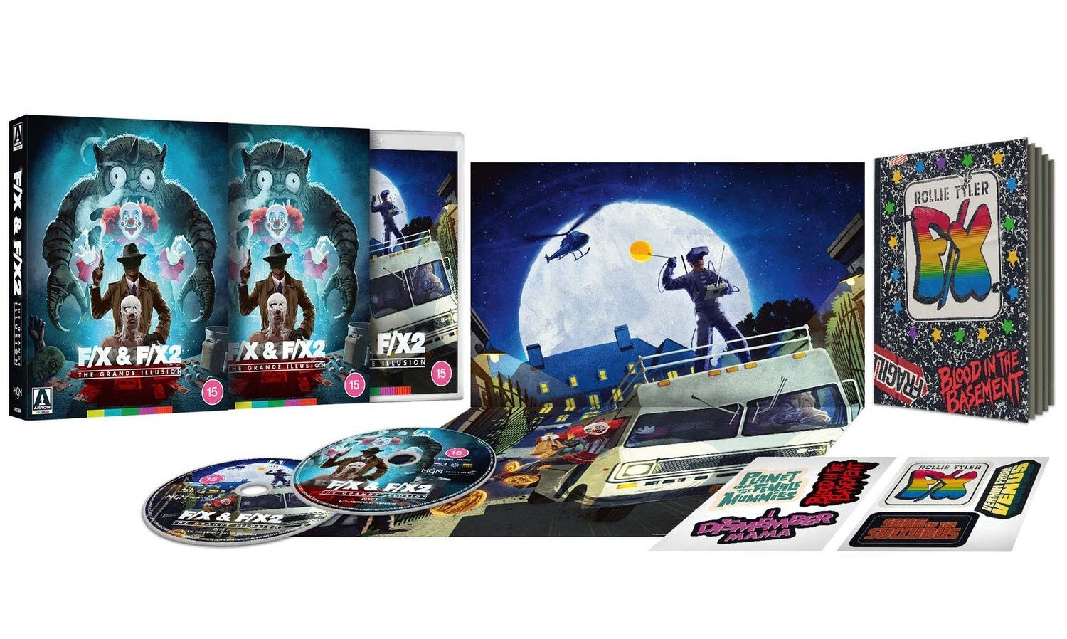 F/X / F/X 2: THE GRANDE ILLUSION (REGION B IMPORT - LIMITED EDITION) BLU-RAY