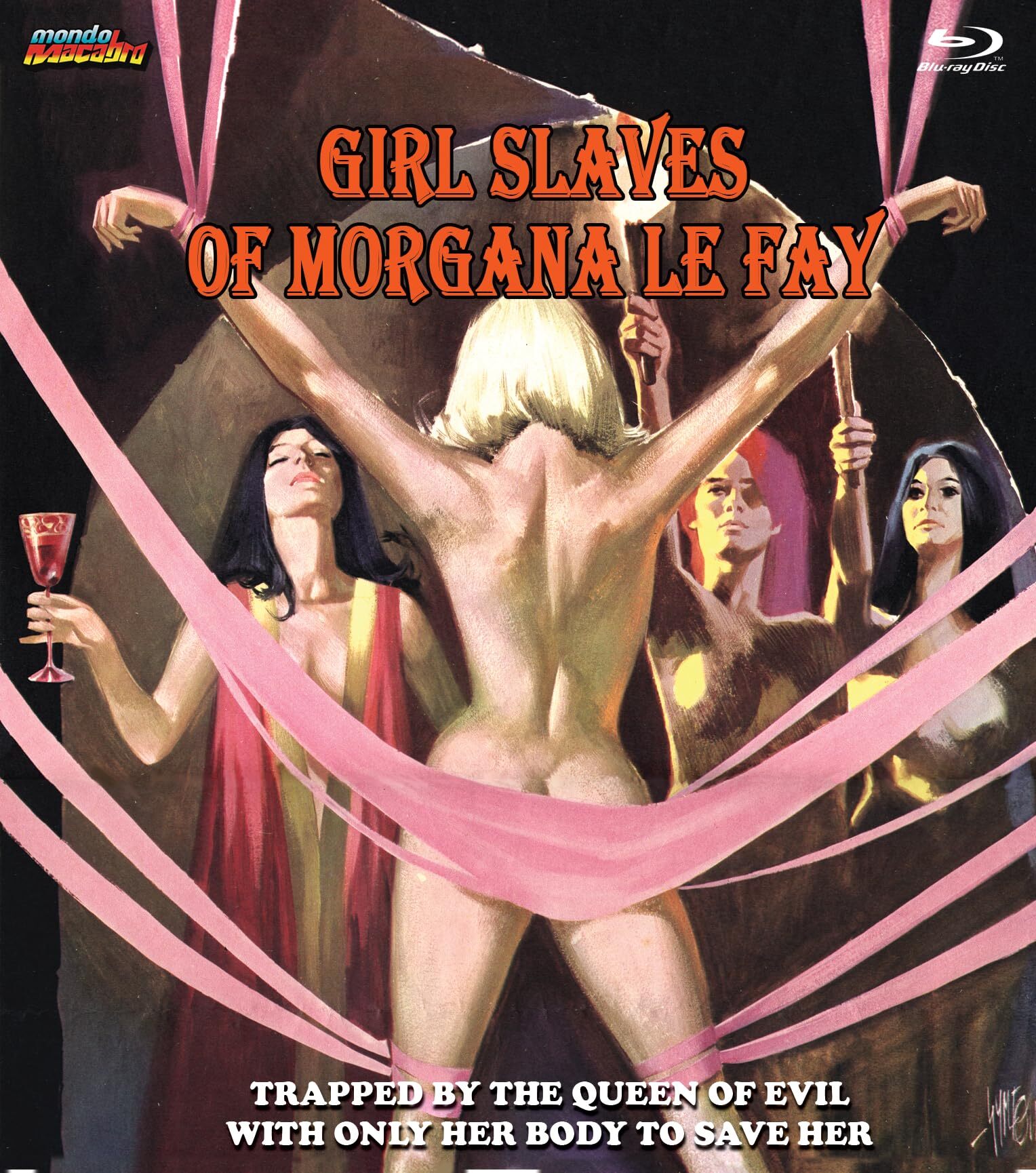 GIRL SLAVES OF MORGANA LE FAY BLU-RAY