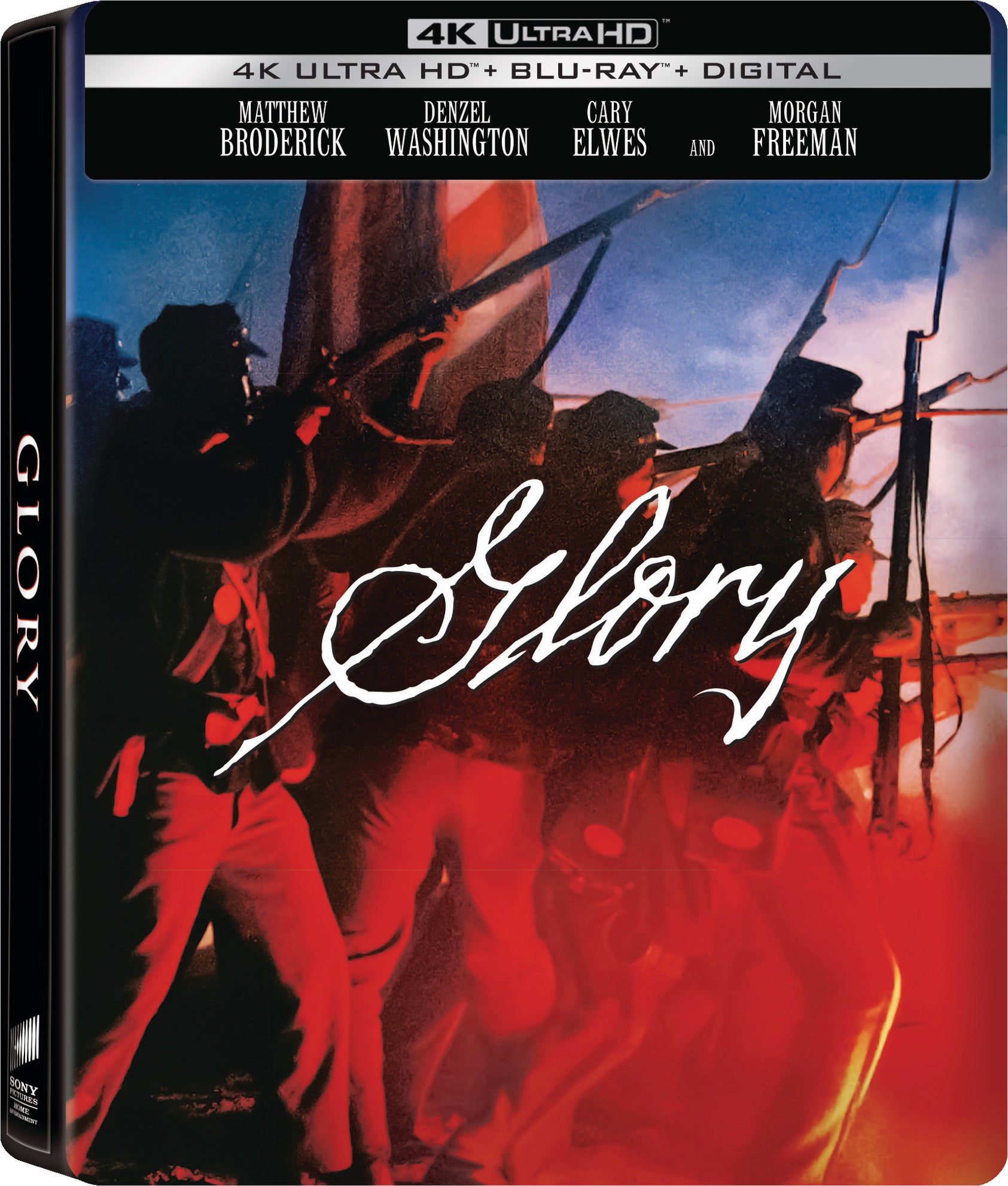 GLORY (LIMITED EDITION) 4K UHD/BLU-RAY STEELBOOK [PRE-ORDER]