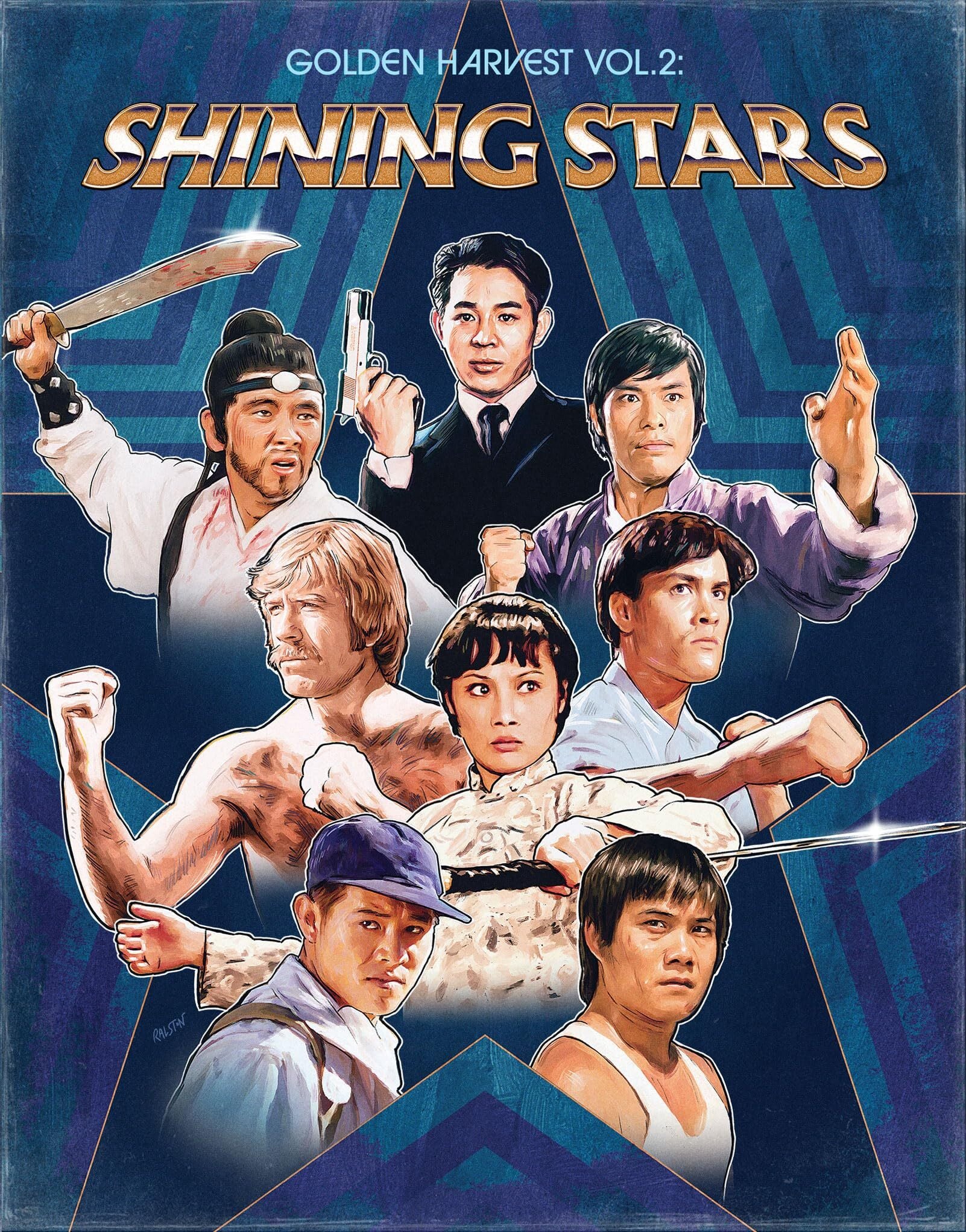 GOLDEN HARVEST VOLUME 2: SHINING STARS BLU-RAY