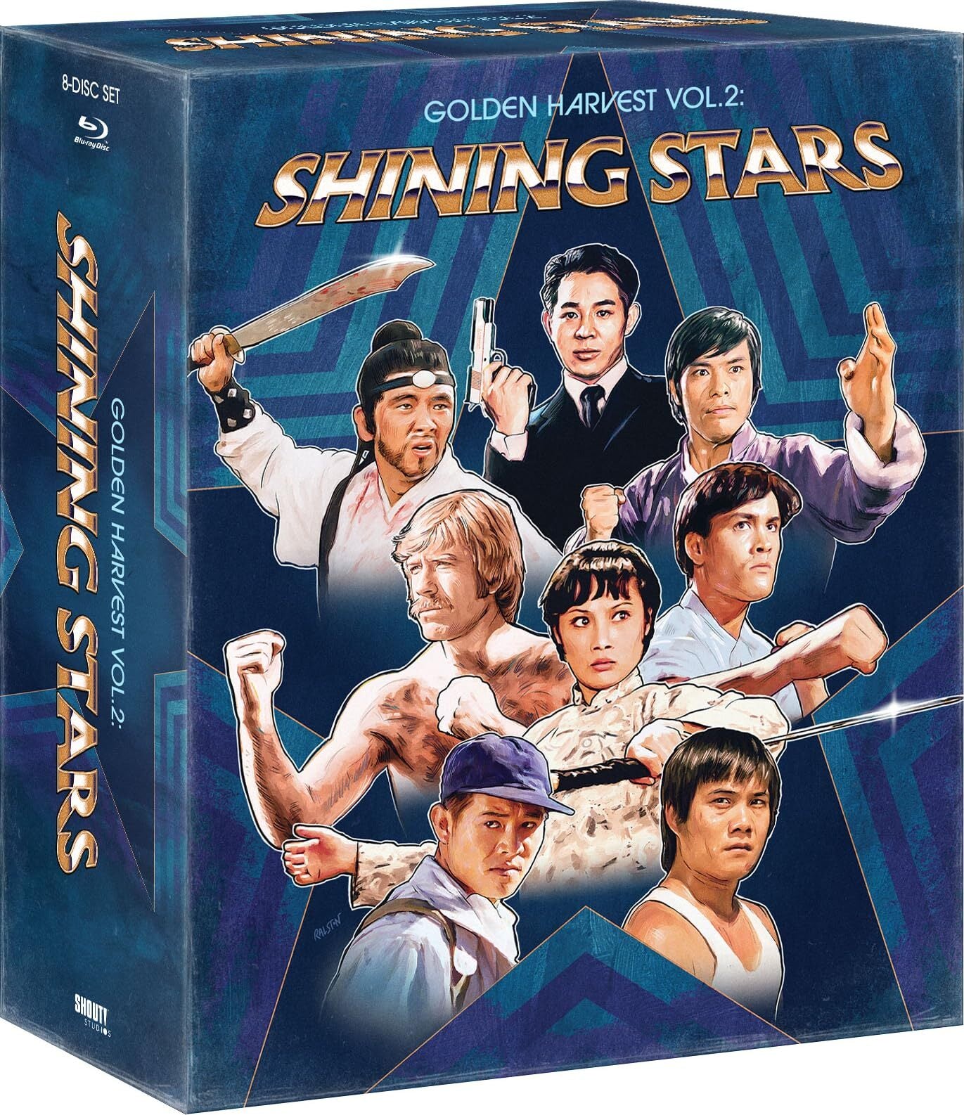 GOLDEN HARVEST VOLUME 2: SHINING STARS BLU-RAY