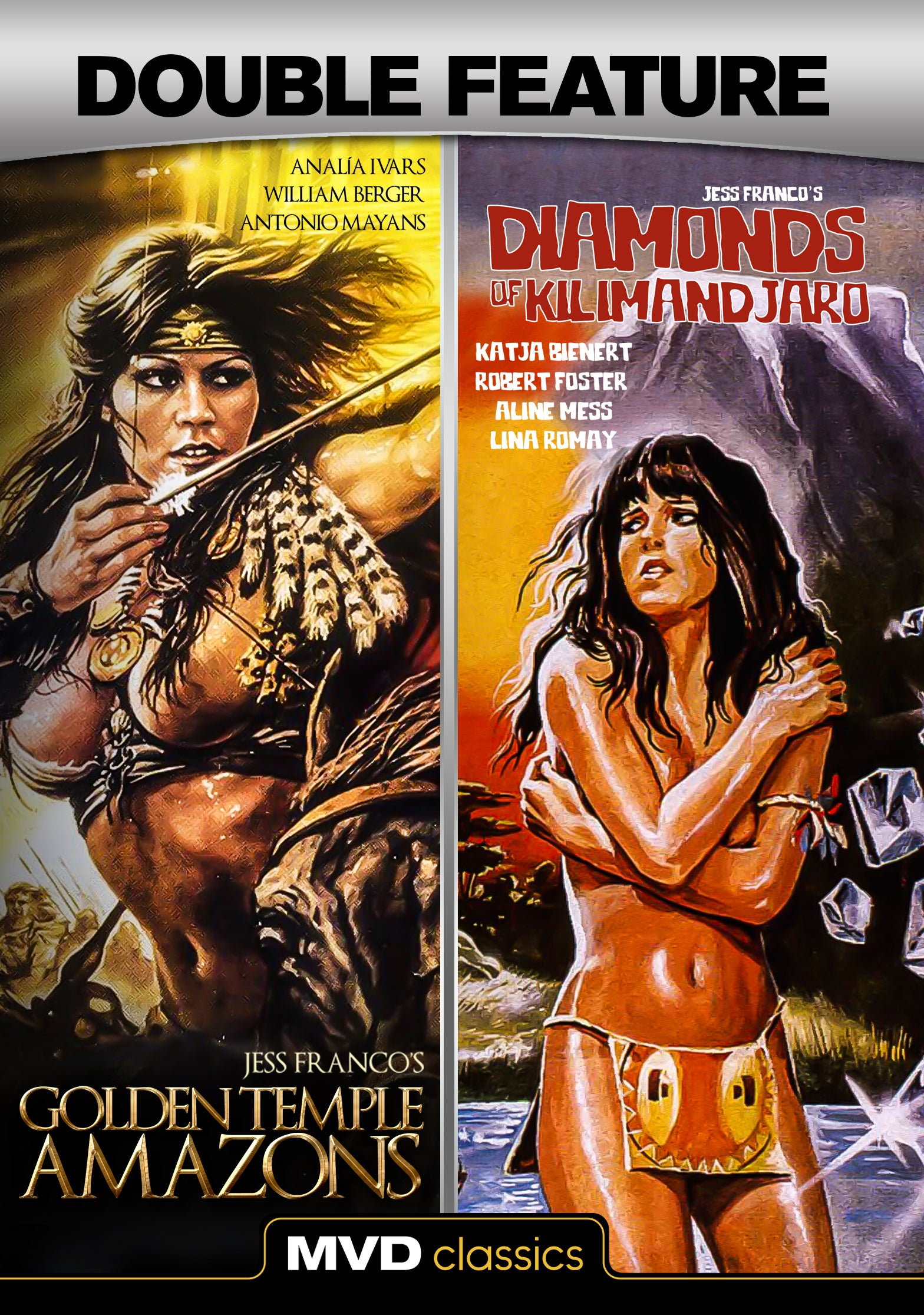 GOLDEN TEMPLE AMAZONS / DIAMONDS OF KILAMANDJARO DVD