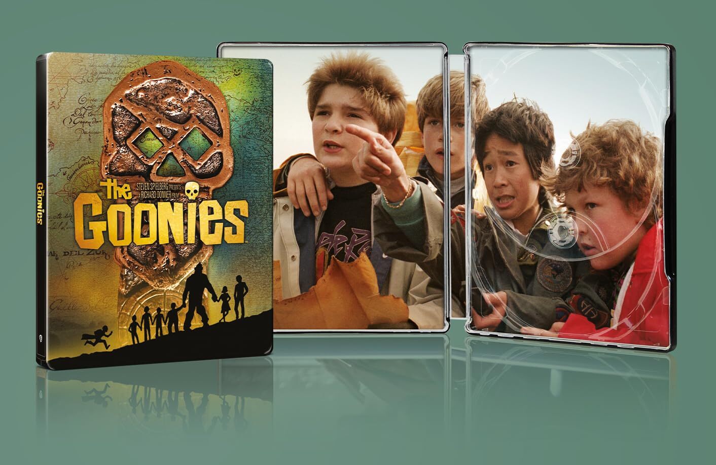 THE GOONIES (REGION FREE IMPORT - LIMITED EDITION) 4K UHD/BLU-RAY STEELBOOK